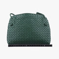 NODINI Intrecciato Green lambskin B03997787Iノディーニ イントレチャート グリーン ラムスキン B03997787I
