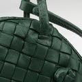 NODINI Intrecciato Green lambskin B03997787Iノディーニ イントレチャート グリーン ラムスキン B03997787I