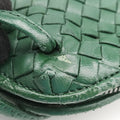 NODINI Intrecciato Green lambskin B03997787Iノディーニ イントレチャート グリーン ラムスキン B03997787I