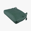 NODINI Intrecciato Green lambskin B03997787Iノディーニ イントレチャート グリーン ラムスキン B03997787I