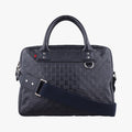 Guccissima Briefcase Business Black Leather 328937 A017540085グッチシマ ブリーフケース ビジネス ブラック レザー 328937 A017540085