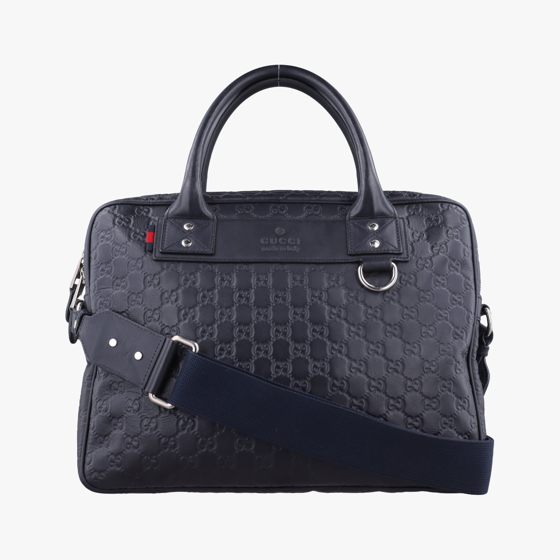 Guccissima Briefcase Business Black Leather 328937 A017540085グッチシマ ブリーフケース ビジネス ブラック レザー 328937 A017540085
