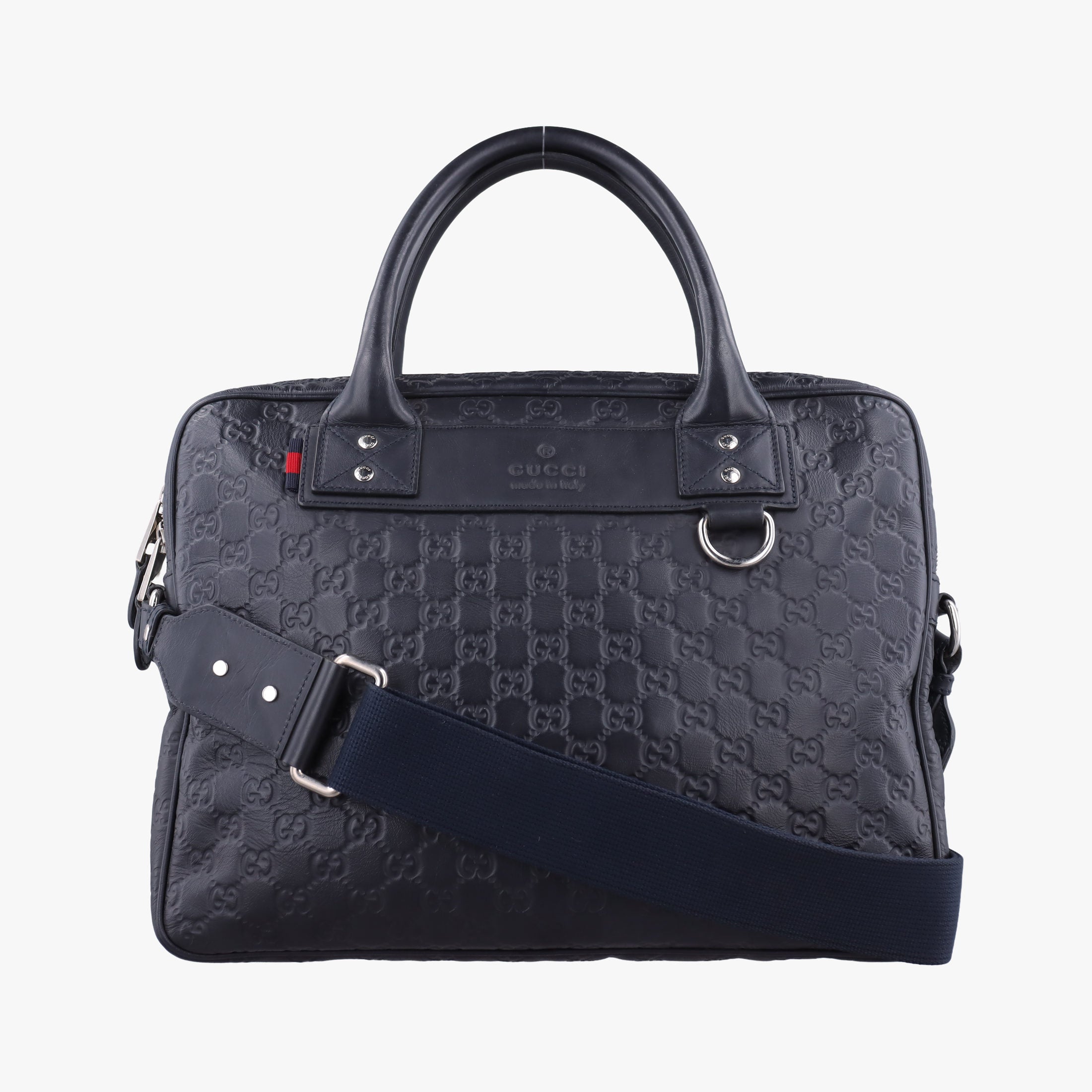 Guccissima Briefcase Business Black Leather 328937 A017540085グッチシマ ブリーフケース ビジネス ブラック レザー 328937 A017540085