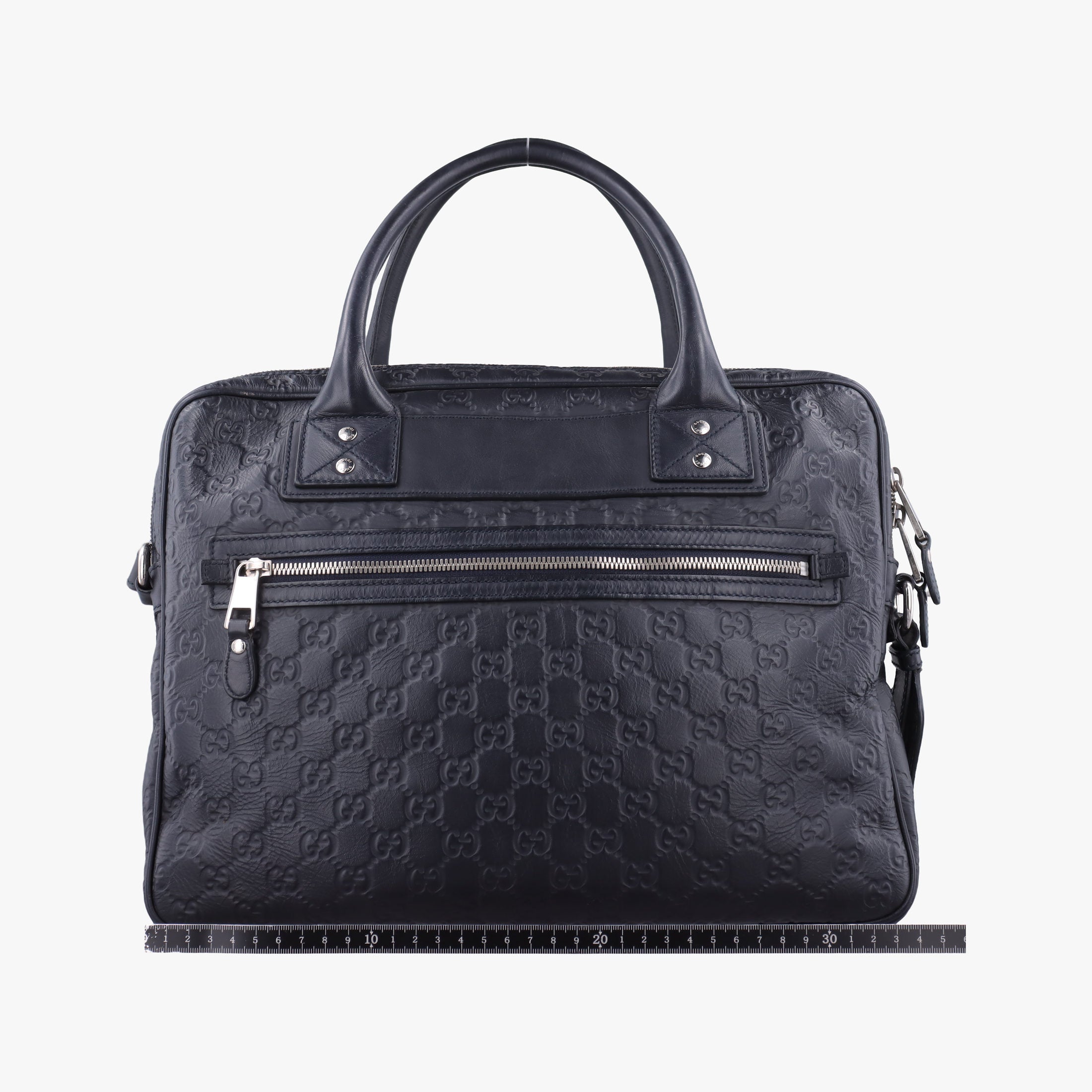Guccissima Briefcase Business Black Leather 328937 A017540085グッチシマ ブリーフケース ビジネス ブラック レザー 328937 A017540085