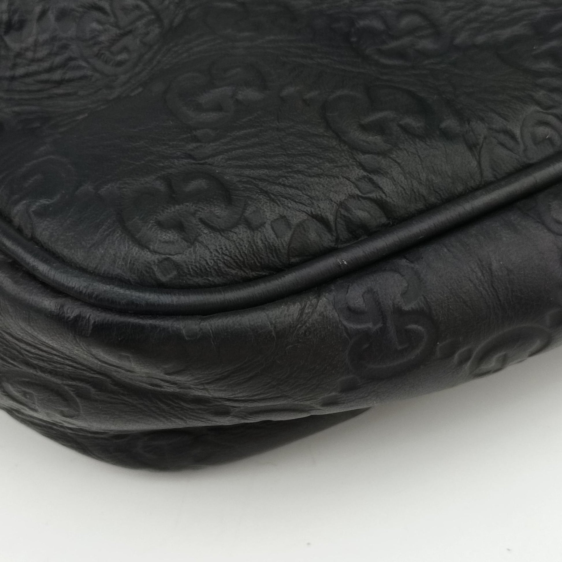 Guccissima Briefcase Business Black Leather 328937 A017540085グッチシマ ブリーフケース ビジネス ブラック レザー 328937 A017540085