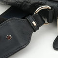Guccissima Briefcase Business Black Leather 328937 A017540085グッチシマ ブリーフケース ビジネス ブラック レザー 328937 A017540085