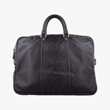 Guccissima Business Brown leather 201480 C8133351グッチシマ ビジネス ブラウン レザー 201480 C8133351