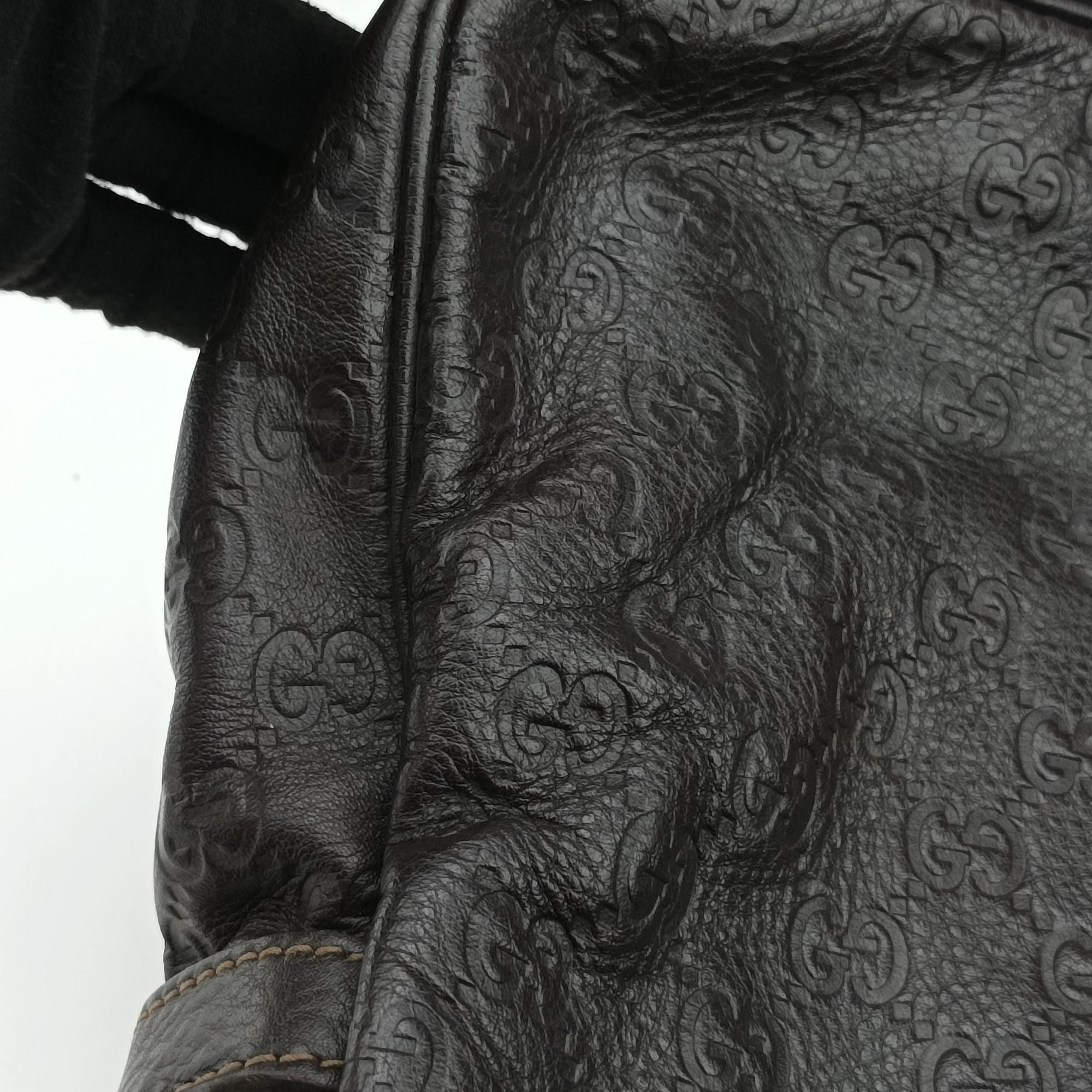 Guccissima Business Brown leather 201480 C8133351グッチシマ ビジネス ブラウン レザー 201480 C8133351