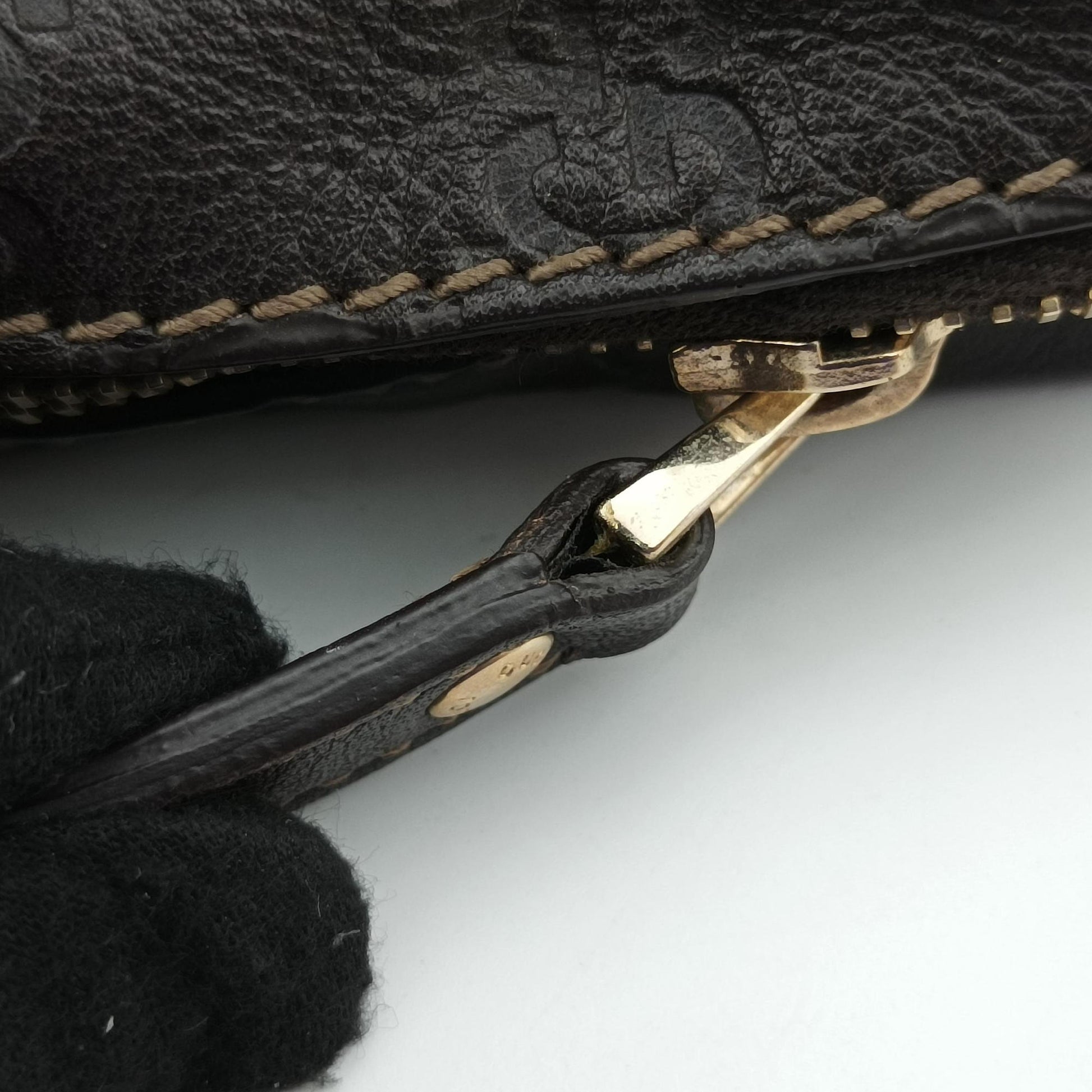 Guccissima Business Brown leather 201480 C8133351グッチシマ ビジネス ブラウン レザー 201480 C8133351