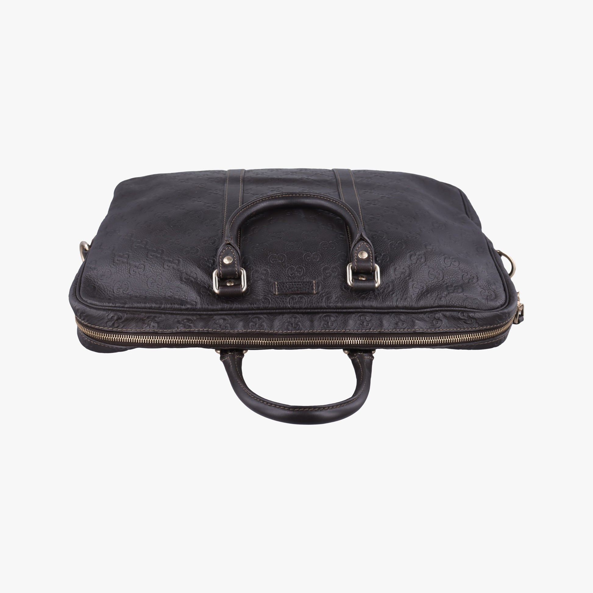 Guccissima Business Brown leather 201480 C8133351グッチシマ ビジネス ブラウン レザー 201480 C8133351