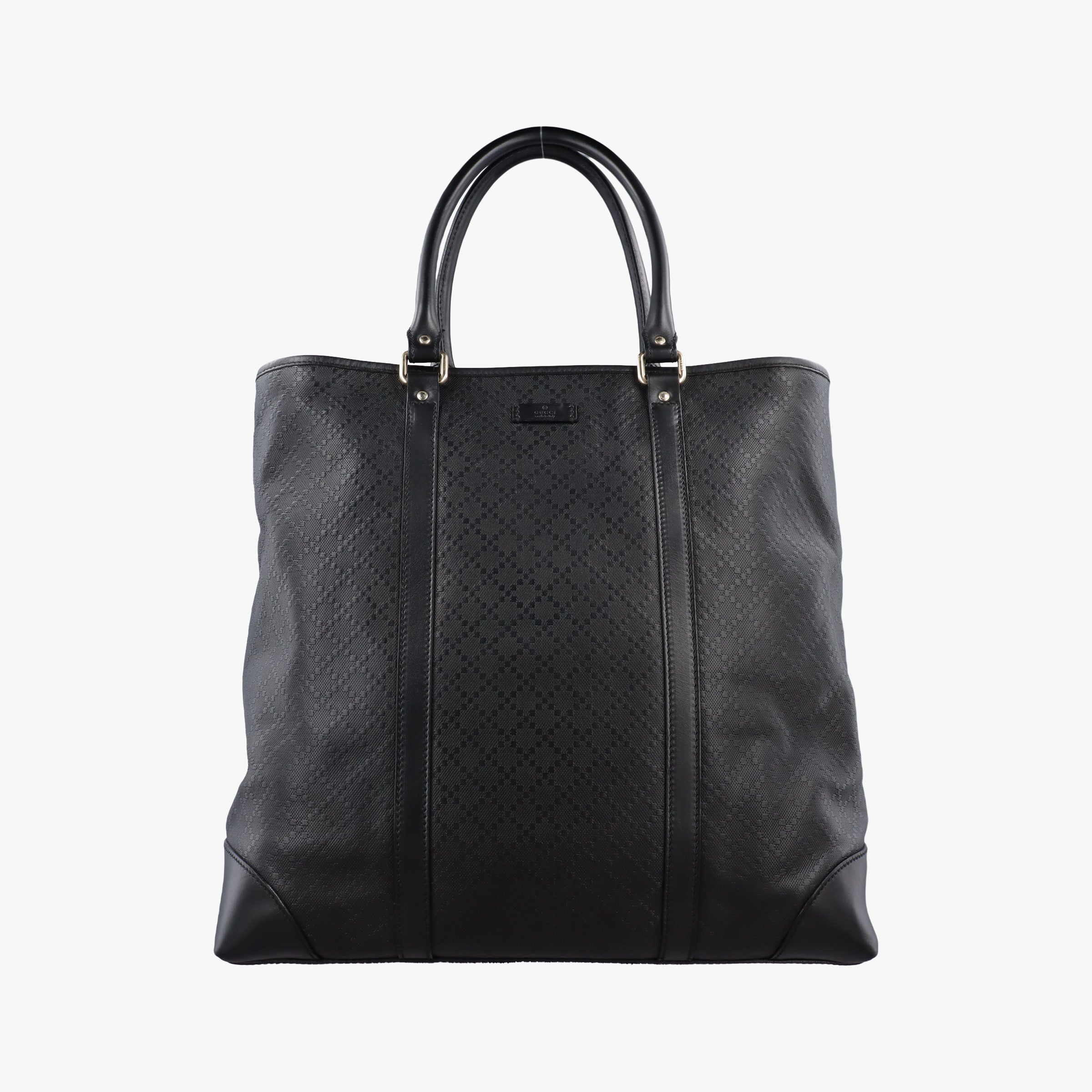 Diamante tote Black Leather 223668 G9035342ディアマンテ トート ブラック レザー 223668 G9035342