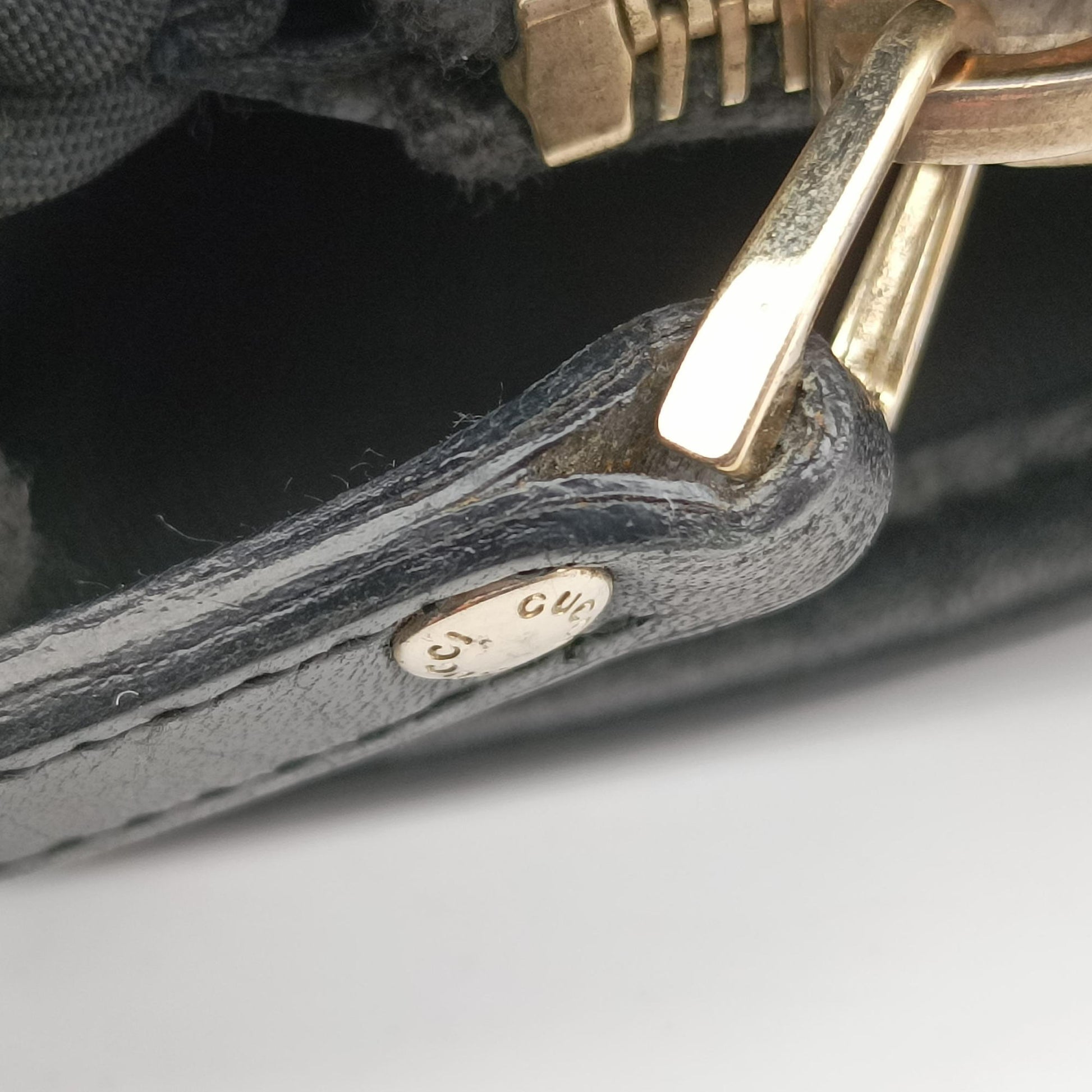 Diamante tote Black Leather 223668 G9035342ディアマンテ トート ブラック レザー 223668 G9035342