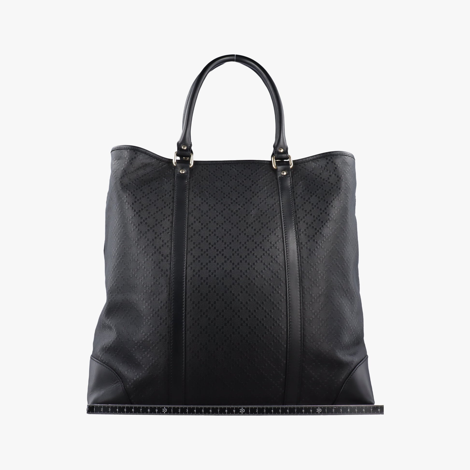 Diamante tote Black Leather 223668 G9035342ディアマンテ トート ブラック レザー 223668 G9035342