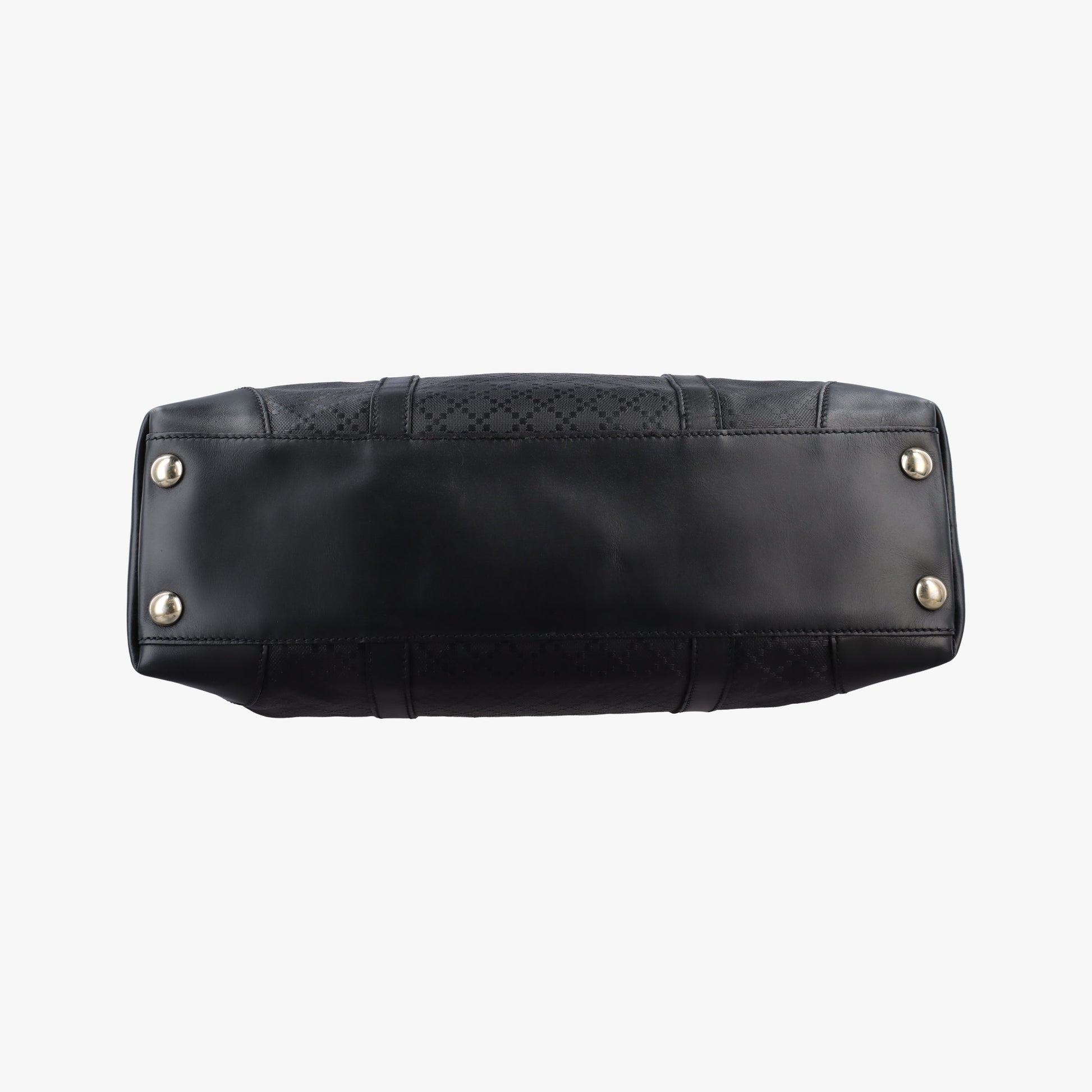 Diamante tote Black Leather 223668 G9035342ディアマンテ トート ブラック レザー 223668 G9035342