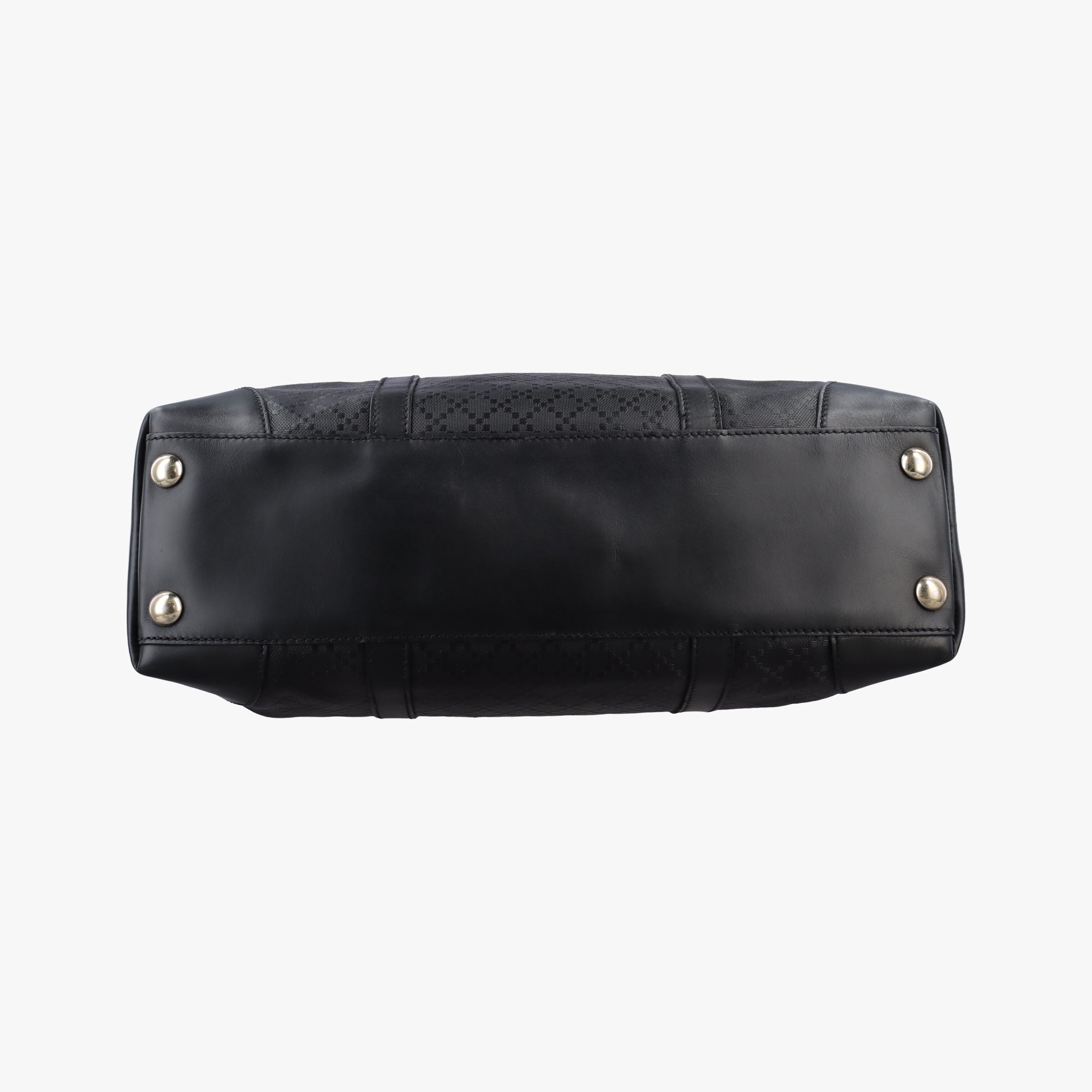 Diamante tote Black Leather 223668 G9035342ディアマンテ トート ブラック レザー 223668 G9035342