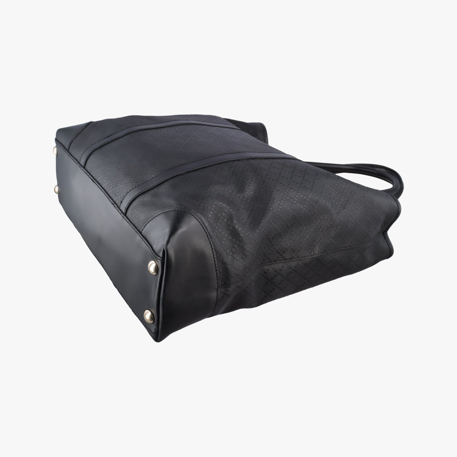 Diamante tote Black Leather 223668 G9035342ディアマンテ トート ブラック レザー 223668 G9035342