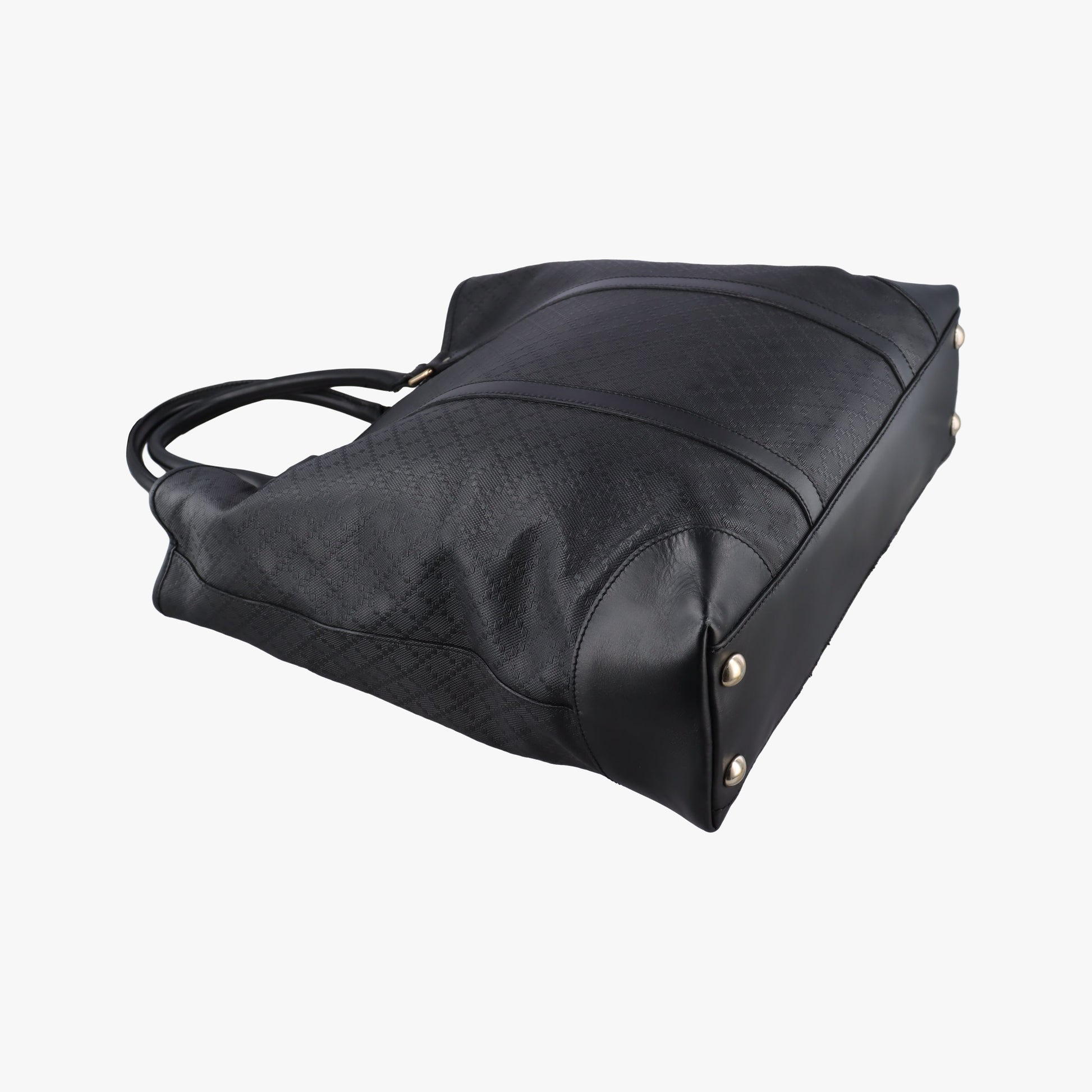 Diamante tote Black Leather 223668 G9035342ディアマンテ トート ブラック レザー 223668 G9035342