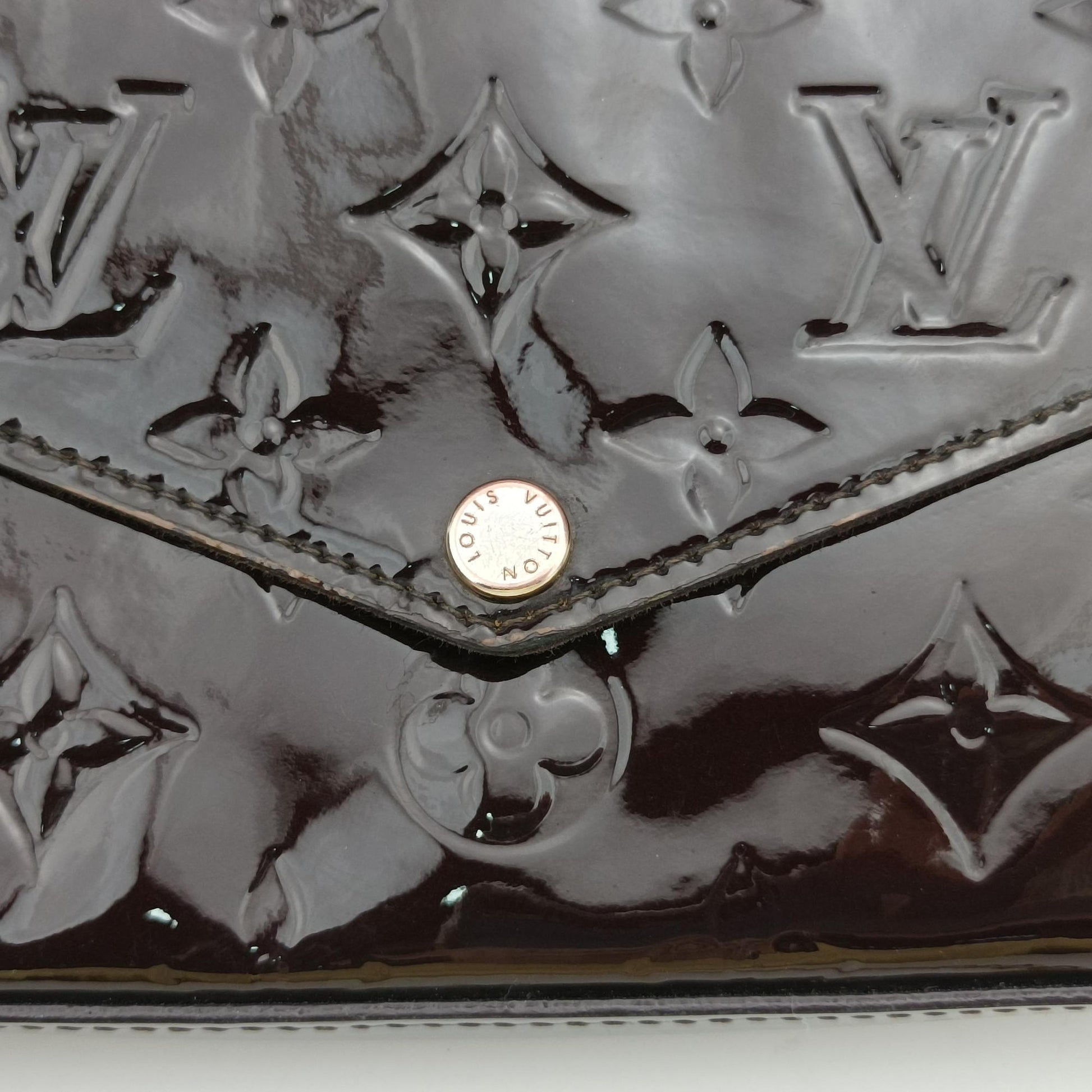 Pochette Felice Amarante Vernis M61267 TJ0149ポシェットフェリシー アマラント ヴェルニ M61267 TJ0149