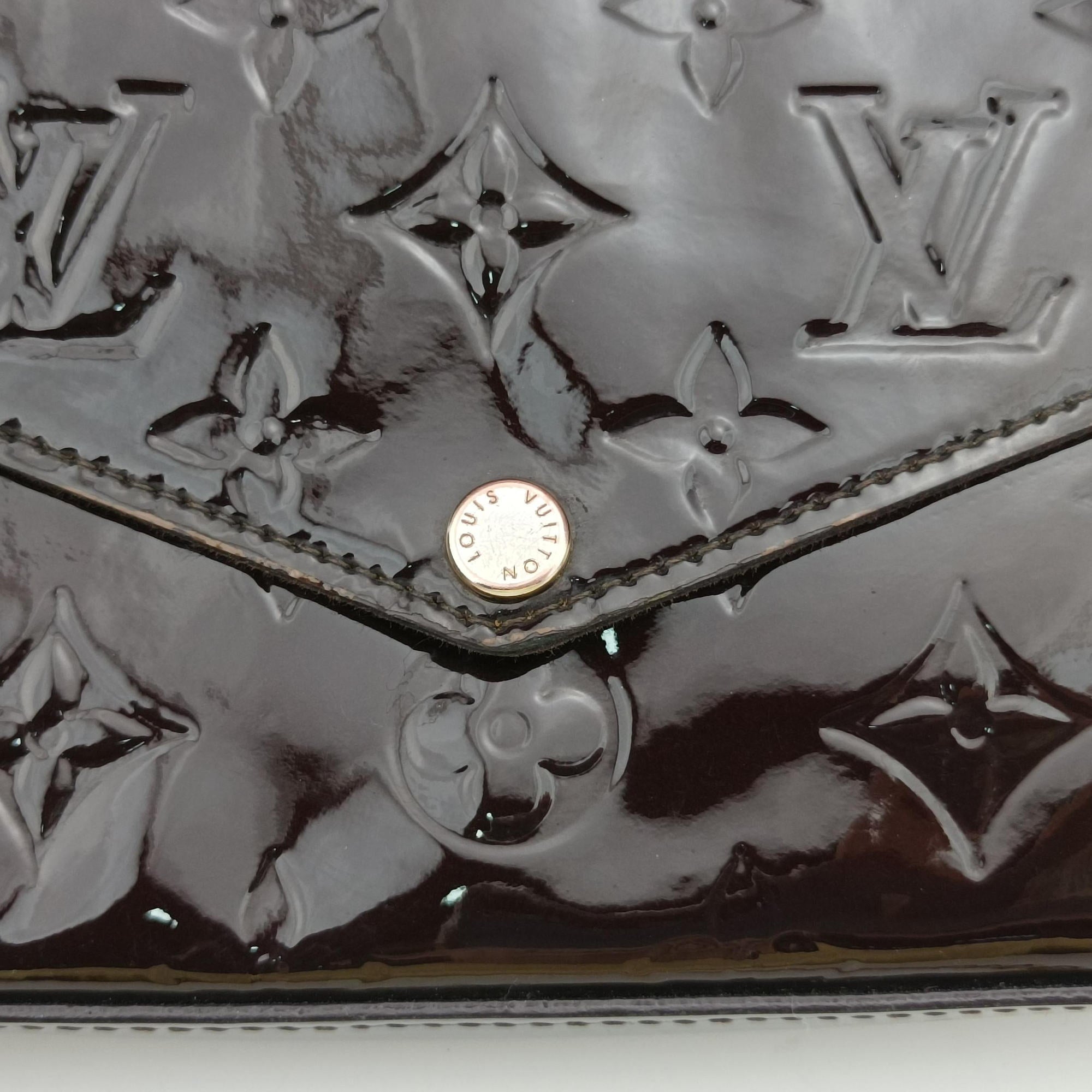 Pochette Felice Amarante Vernis M61267 TJ0149ポシェットフェリシー アマラント ヴェルニ M61267 TJ0149