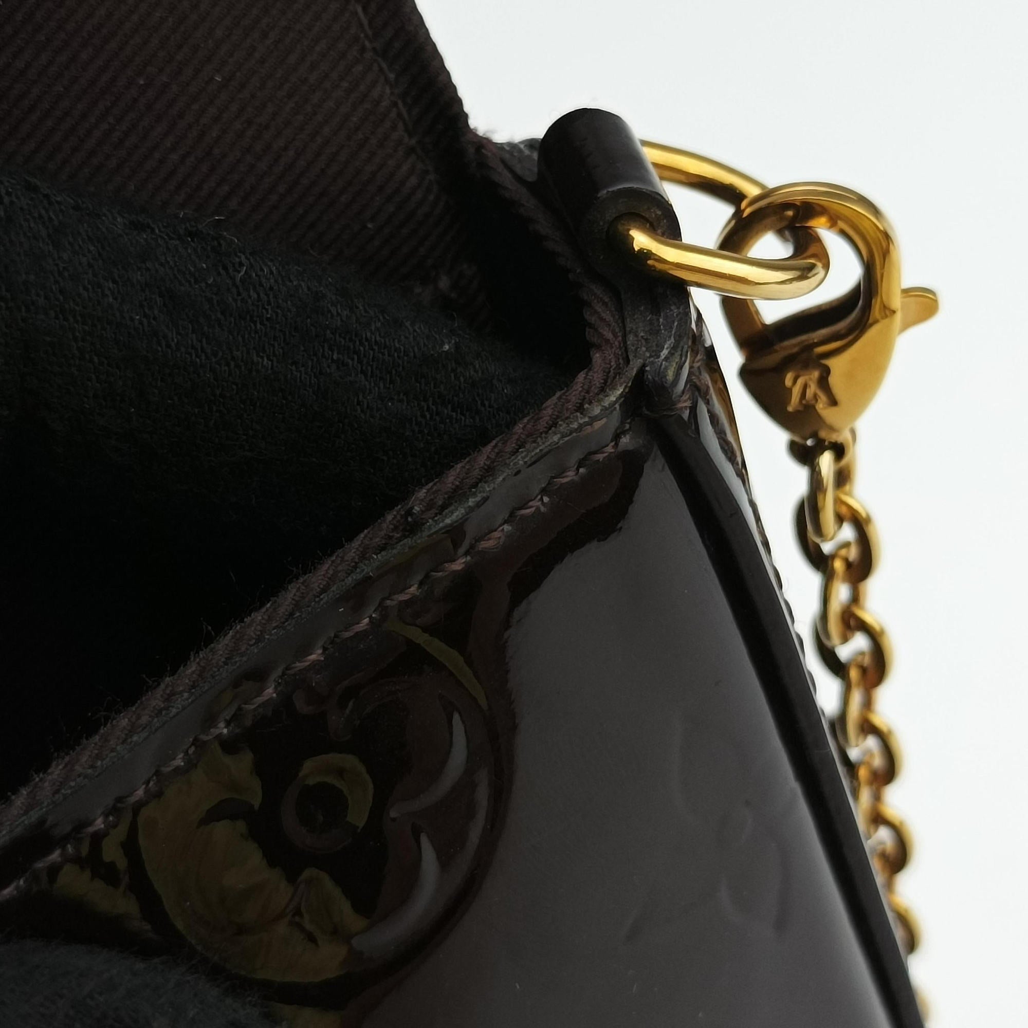 Pochette Felice Amarante Vernis M61267 TJ0149ポシェットフェリシー アマラント ヴェルニ M61267 TJ0149