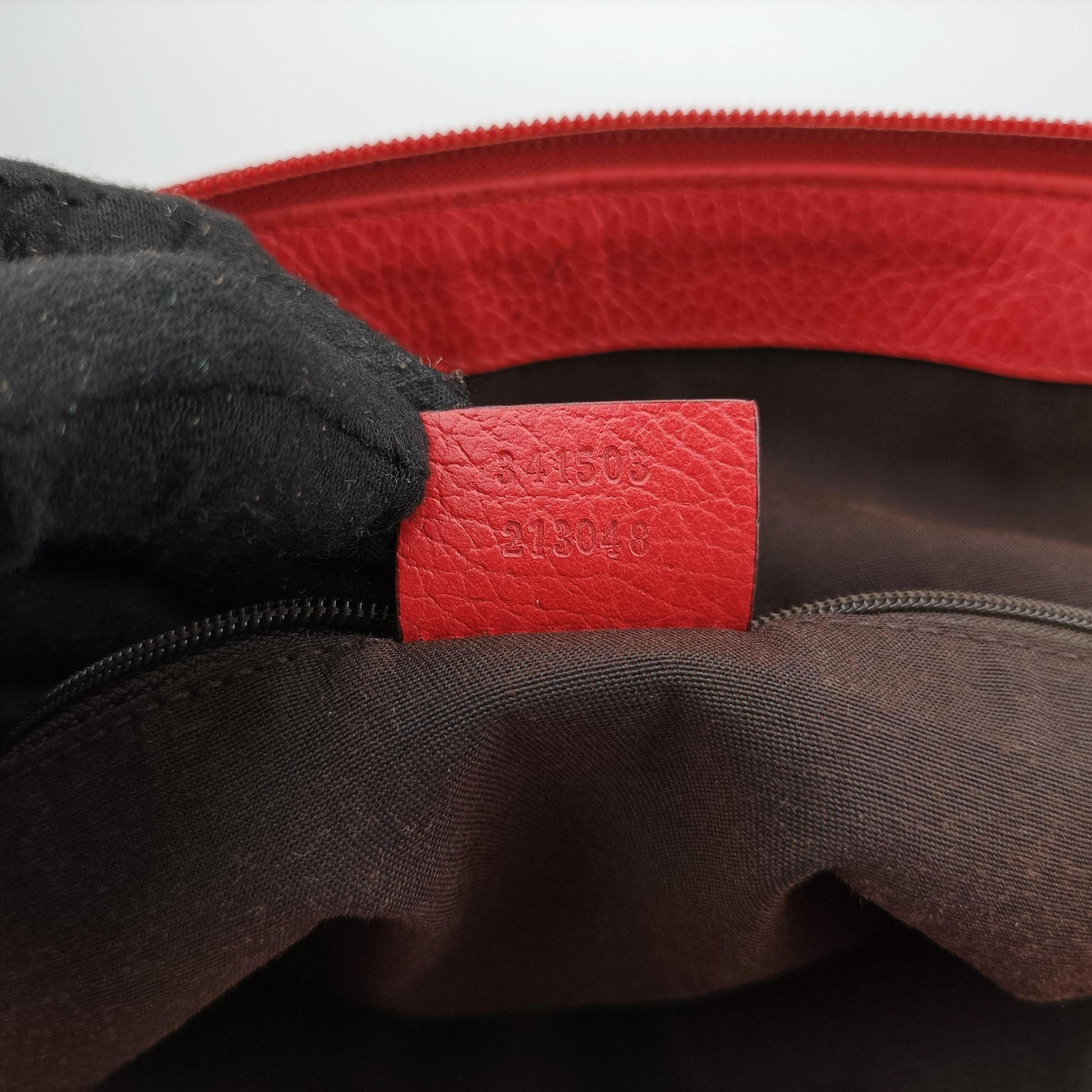 charm dome Red Leather 341503 G016658861チャーム ドーム レッド レザー 341503 G016658861
