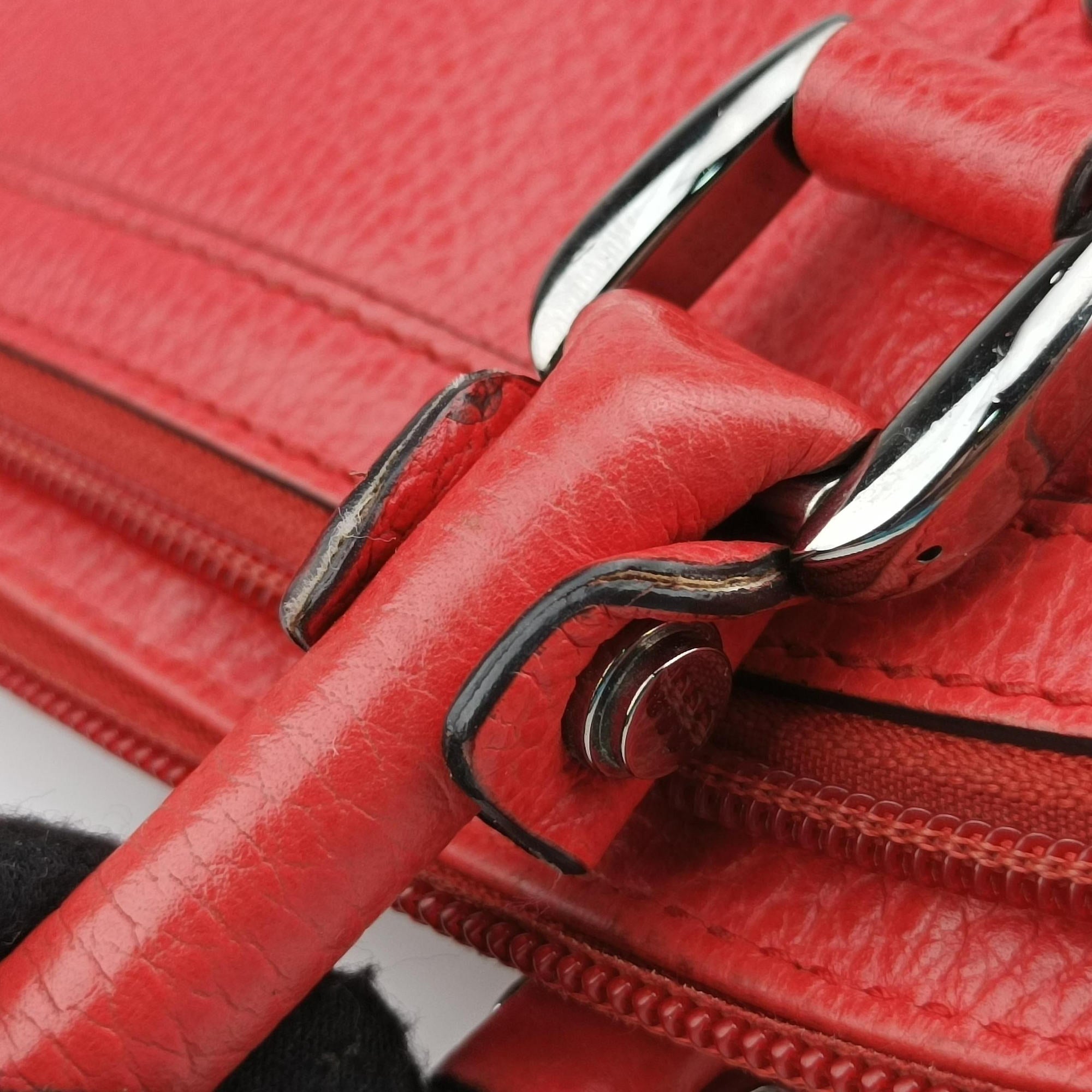 charm dome Red Leather 341503 G016658861チャーム ドーム レッド レザー 341503 G016658861