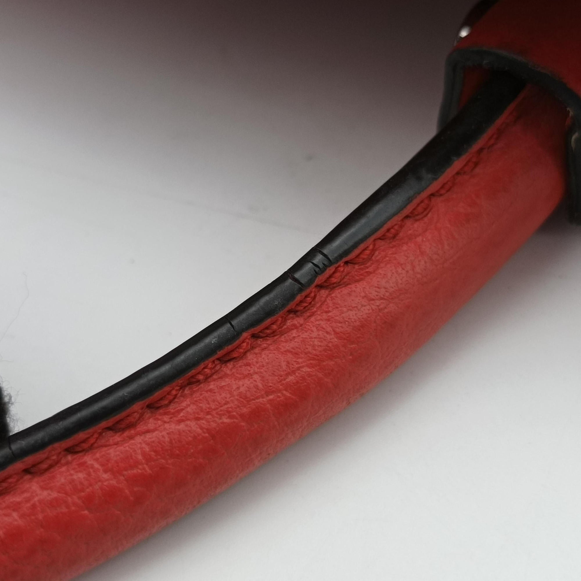 charm dome Red Leather 341503 G016658861チャーム ドーム レッド レザー 341503 G016658861