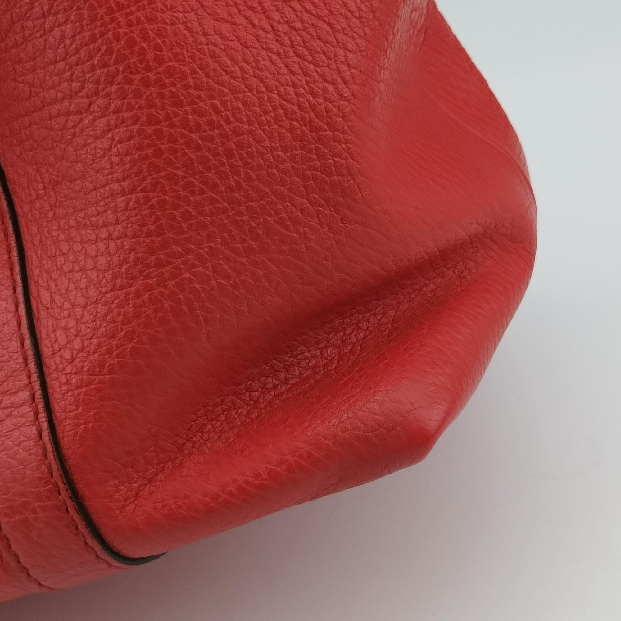 charm dome Red Leather 341503 G016658861チャーム ドーム レッド レザー 341503 G016658861