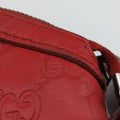 GG Charm Top Handle Red Leather 339551 G019638718GGチャーム トップ ハンドル レッド レザー 339551 G019638718