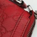 GG Charm Top Handle Red Leather 339551 G019638718GGチャーム トップ ハンドル レッド レザー 339551 G019638718