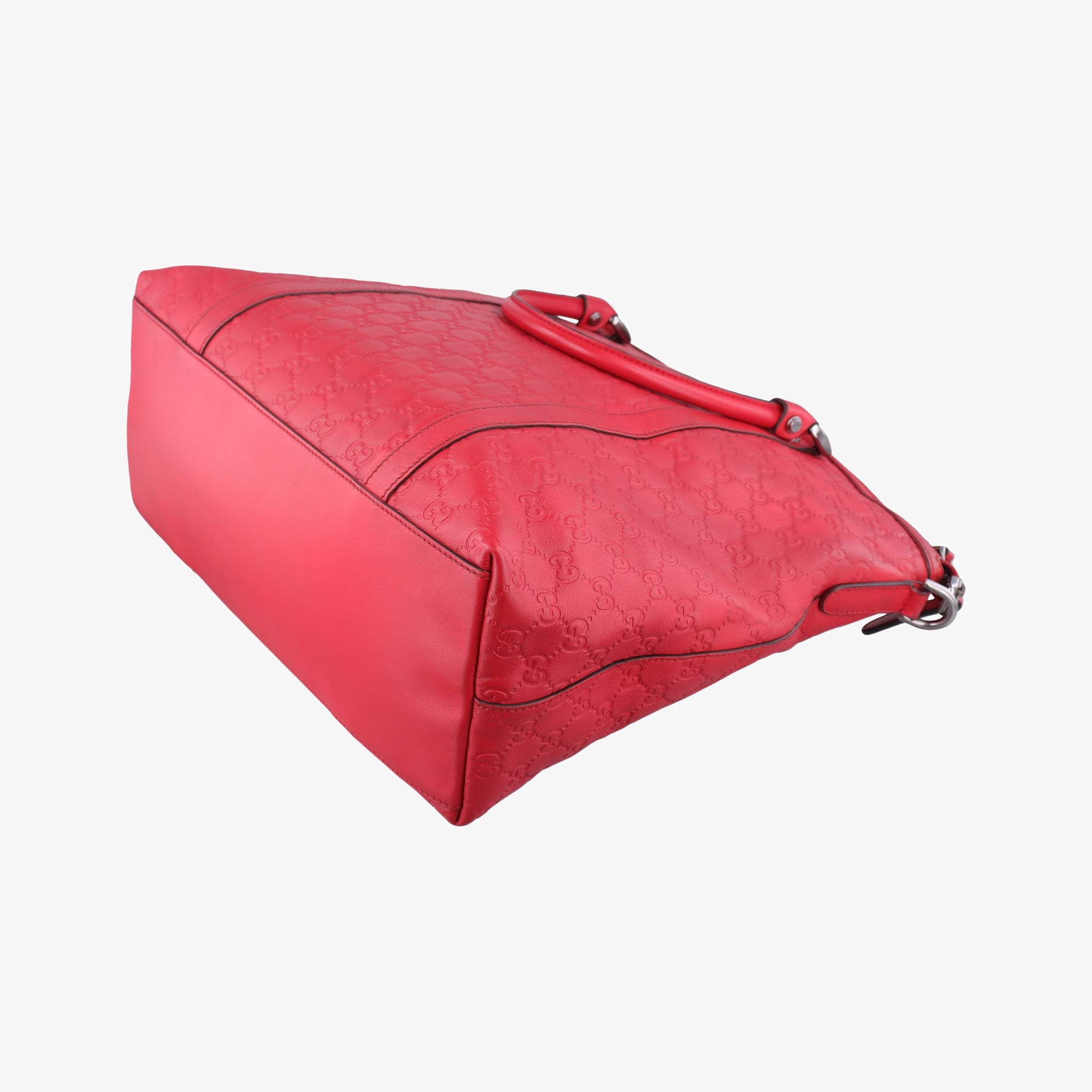 GG Charm Top Handle Red Leather 339551 G019638718GGチャーム トップ ハンドル レッド レザー 339551 G019638718