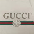 Gucci print White Leather 523586 I024981344グッチプリント ホワイト レザー 523586 I024981344