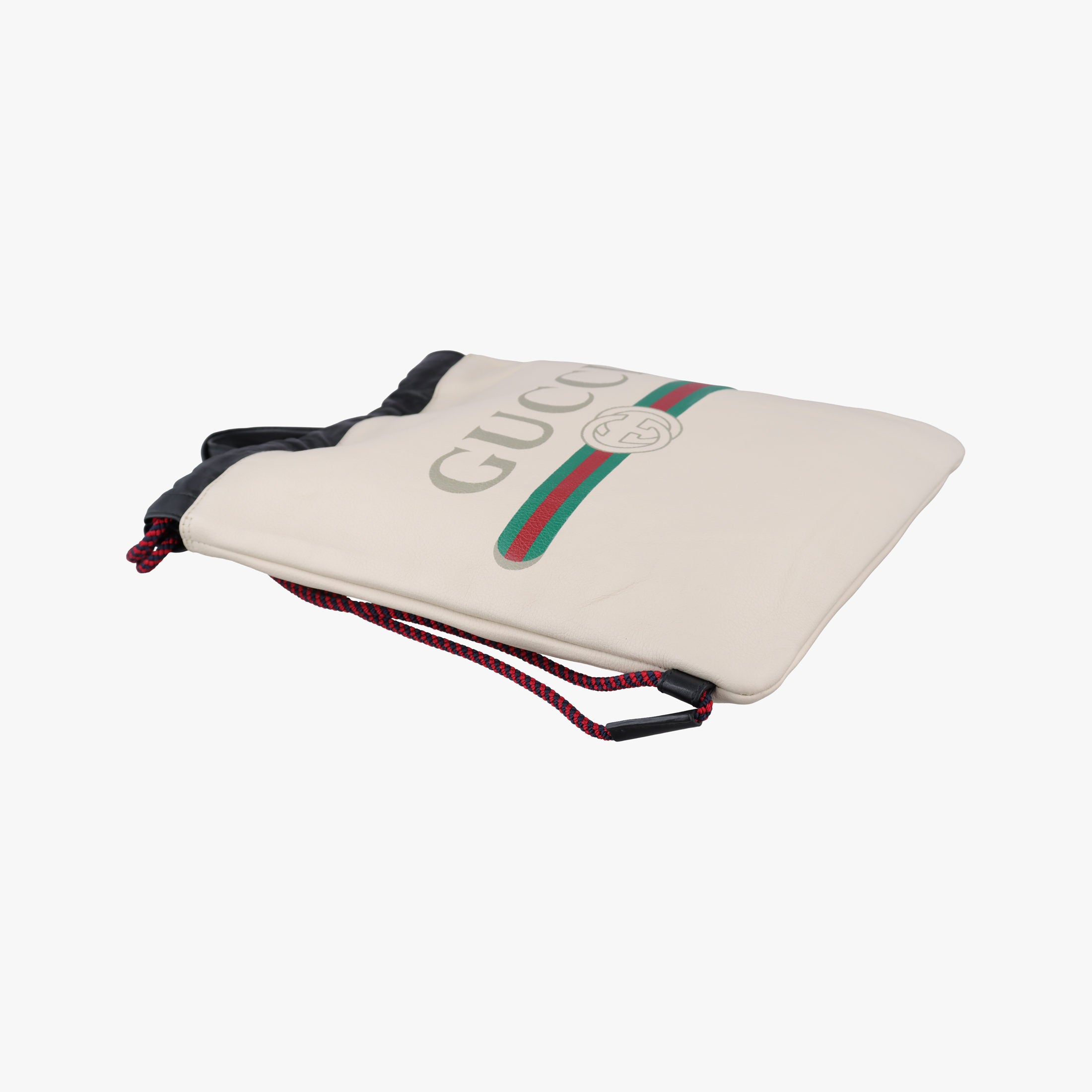 Gucci print White Leather 523586 I024981344グッチプリント ホワイト レザー 523586 I024981344