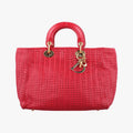 Soft Lady Dior Red lambskin 168-BM-0028ソフト レディディオール レッド ラムスキン 168-BM-0028