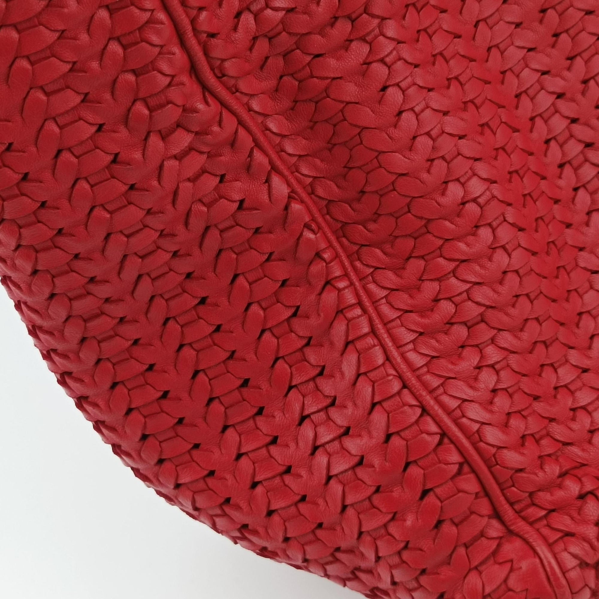 Soft Lady Dior Red lambskin 168-BM-0028ソフト レディディオール レッド ラムスキン 168-BM-0028