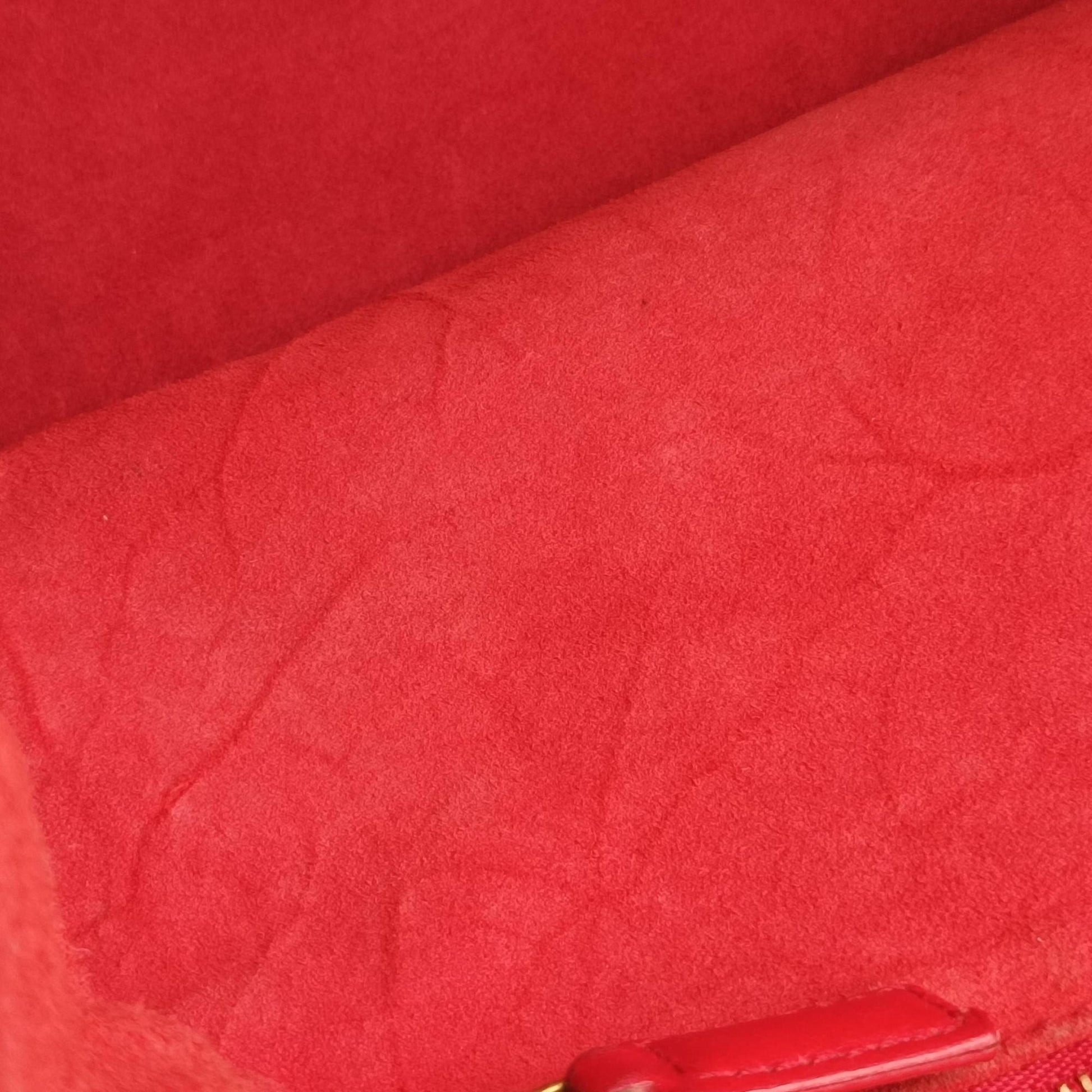 Soft Lady Dior Red lambskin 168-BM-0028ソフト レディディオール レッド ラムスキン 168-BM-0028