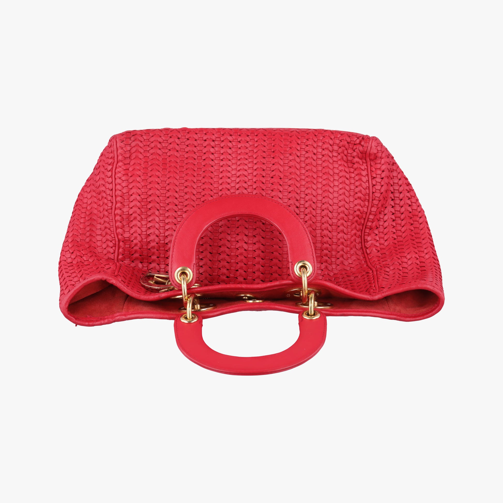 Soft Lady Dior Red lambskin 168-BM-0028ソフト レディディオール レッド ラムスキン 168-BM-0028