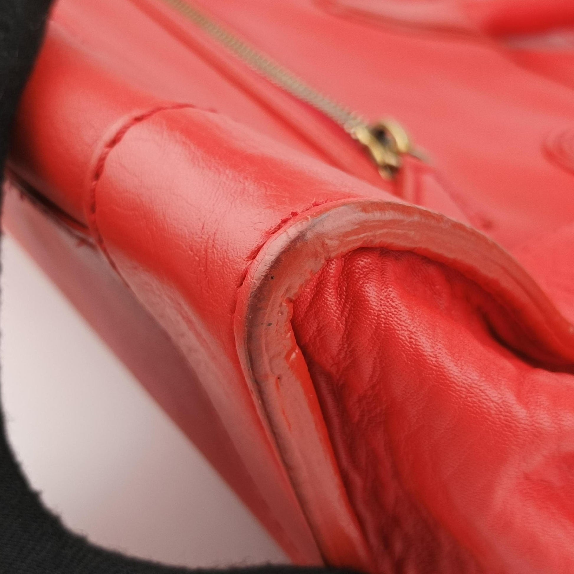 Luggage Mini Shopper Red Leather F-GA-0160ラゲージミニショッパー レッド レザー F-GA-0160
