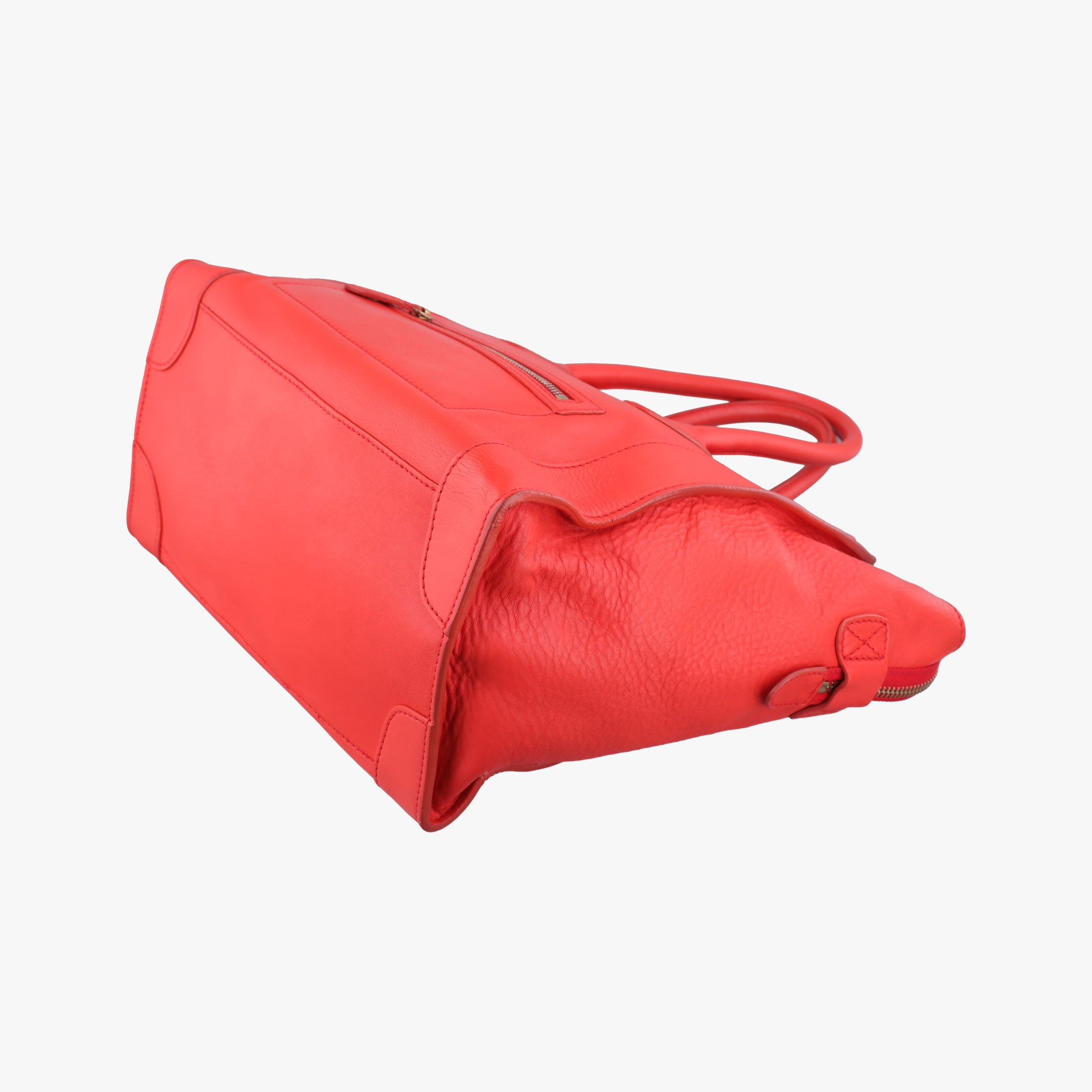 Luggage Mini Shopper Red Leather F-GA-0160ラゲージミニショッパー レッド レザー F-GA-0160