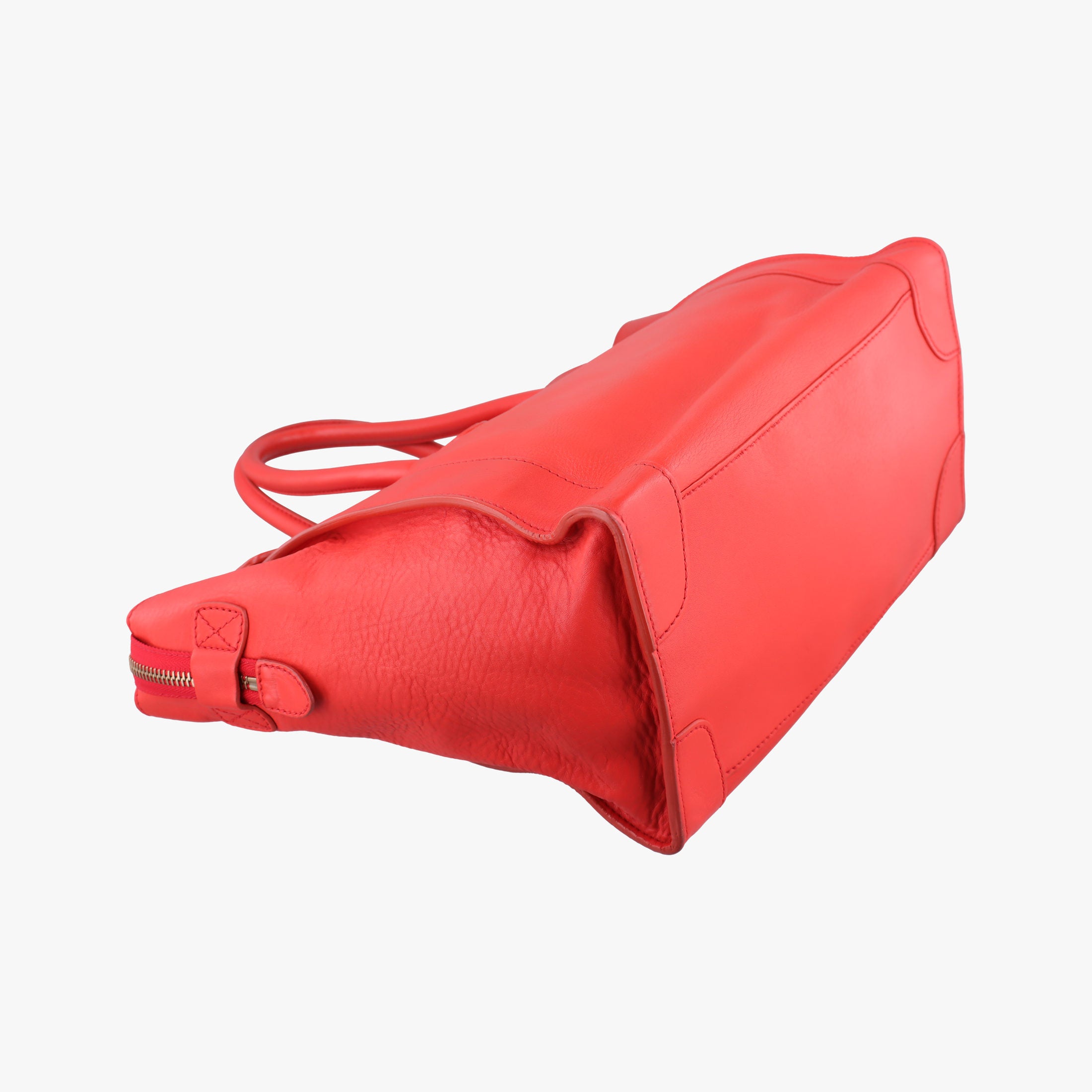 Luggage Mini Shopper Red Leather F-GA-0160ラゲージミニショッパー レッド レザー F-GA-0160