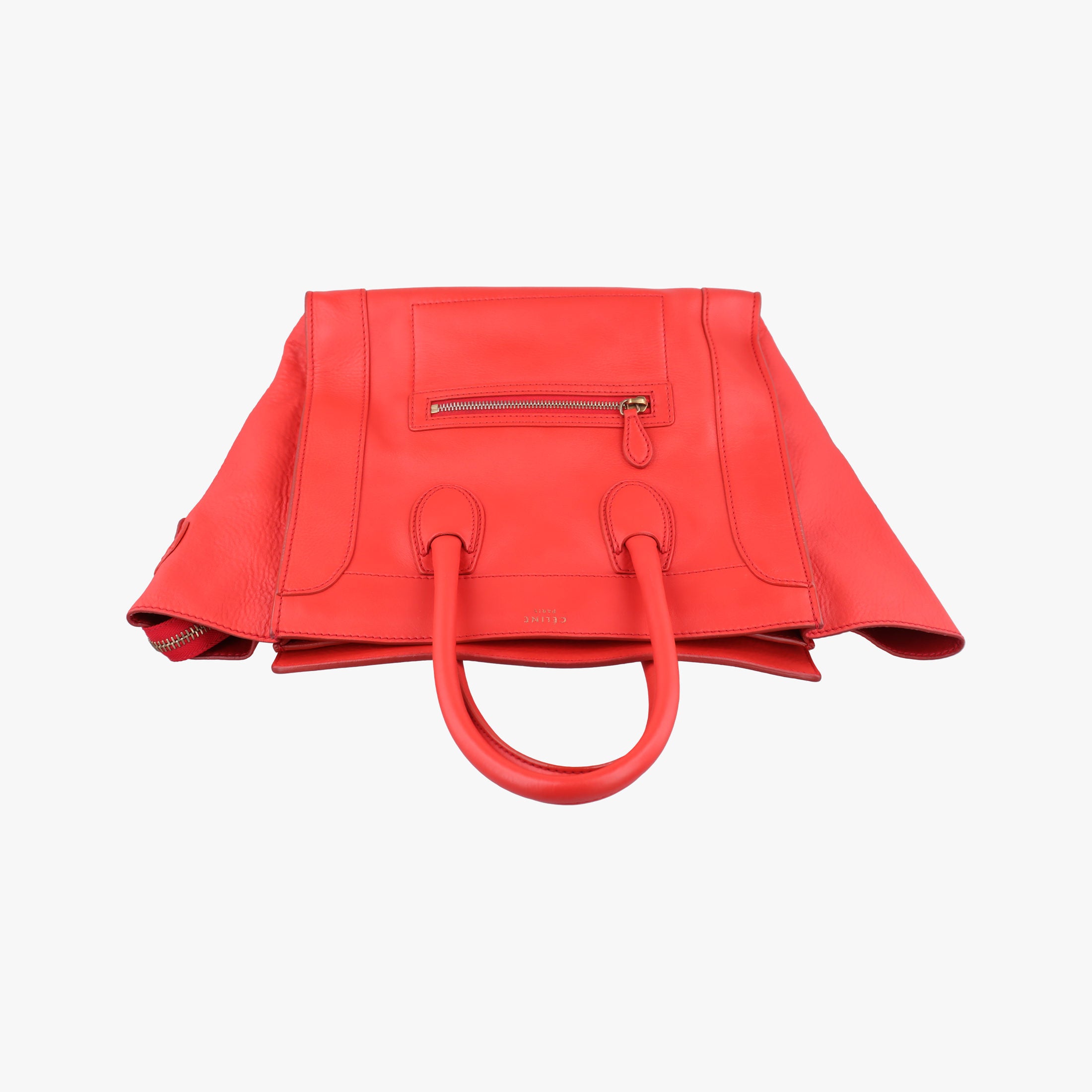 Luggage Mini Shopper Red Leather F-GA-0160ラゲージミニショッパー レッド レザー F-GA-0160