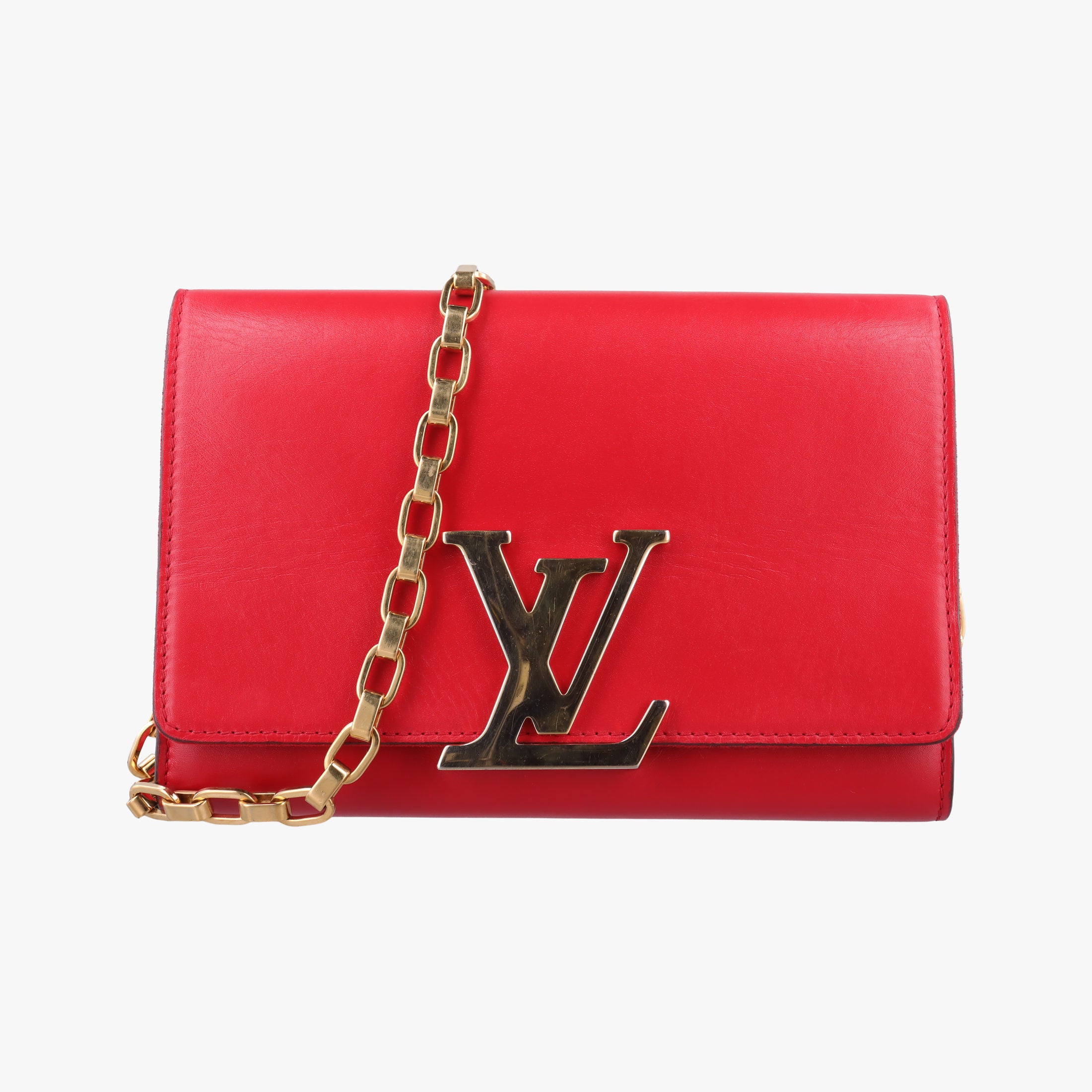 Pochette Louise GM Red leather M94647 PL4114ポシェット ルイーズGM レッド レザー M94647 PL4114