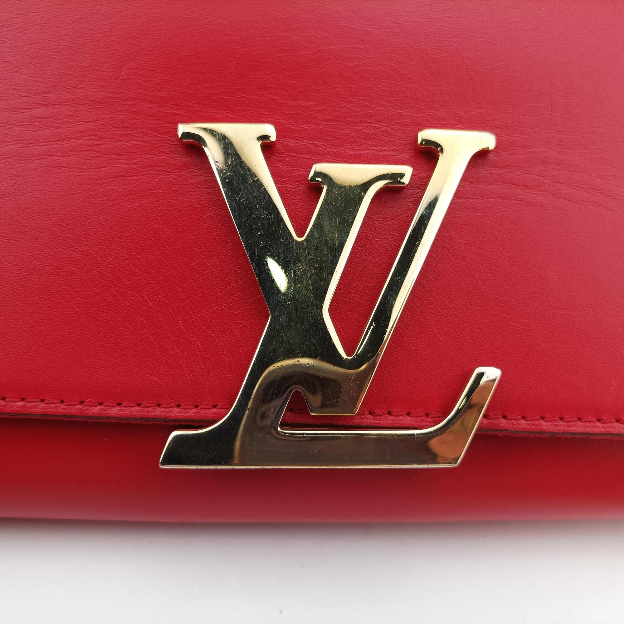 Pochette Louise GM Red leather M94647 PL4114ポシェット ルイーズGM レッド レザー M94647 PL4114