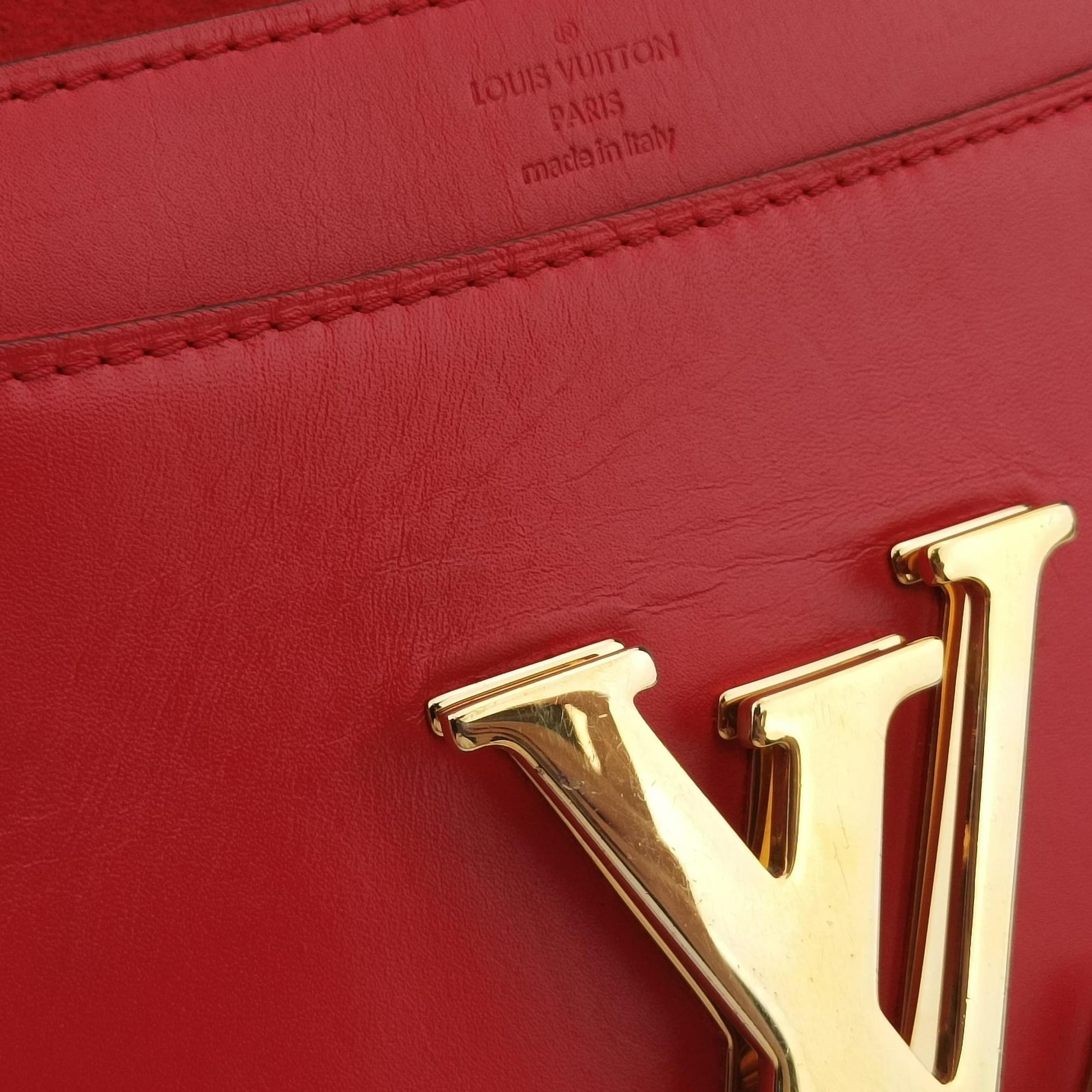 Pochette Louise GM Red leather M94647 PL4114ポシェット ルイーズGM レッド レザー M94647 PL4114