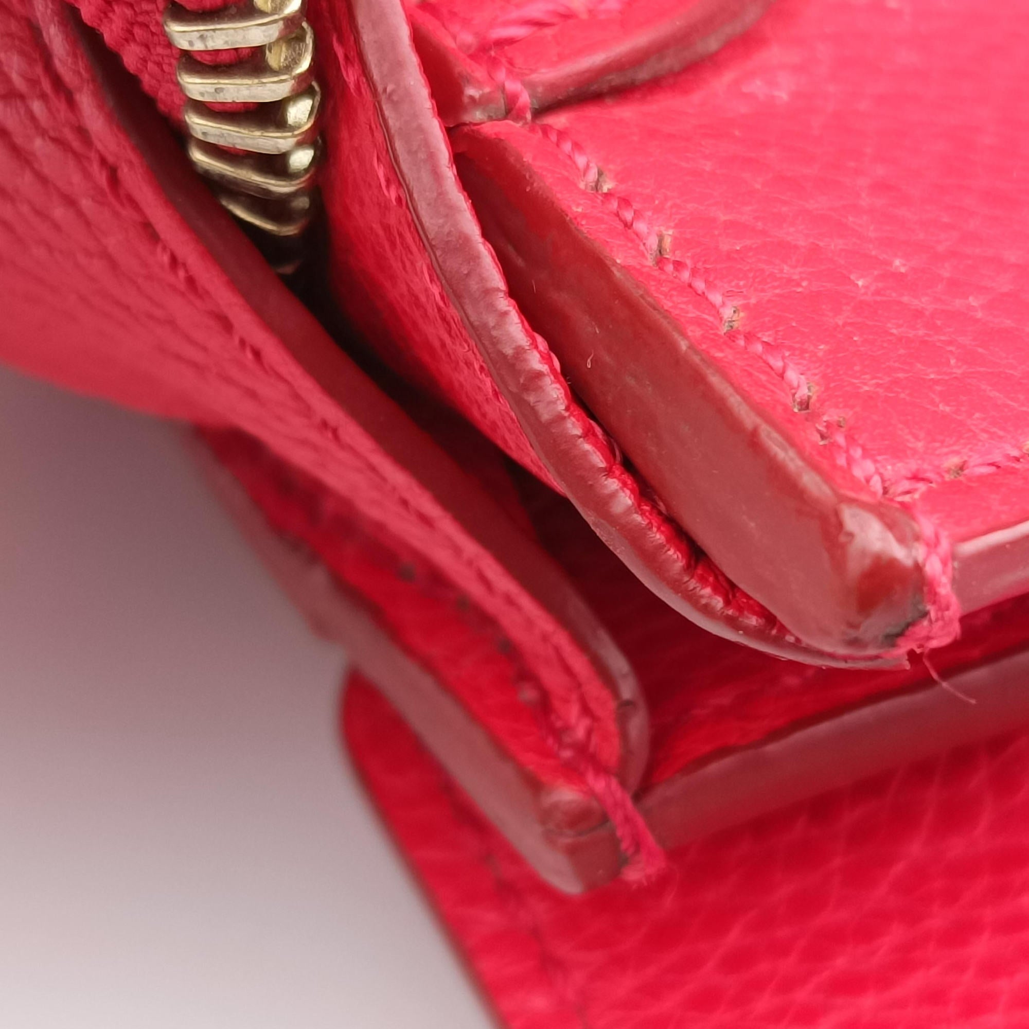 Luggage Micro shopper Red Leather W-SN-0171 W-MM-0181ラゲージマイクロショッパー レッド レザー W-SN-0171 W-MM-0181