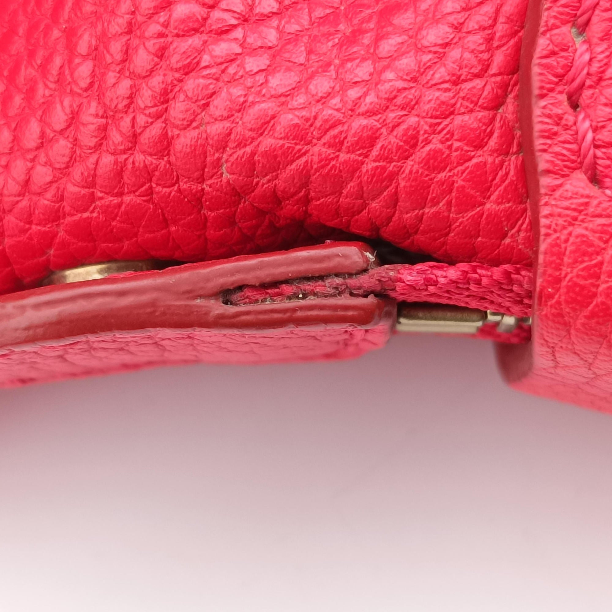 Luggage Micro shopper Red Leather W-SN-0171 W-MM-0181ラゲージマイクロショッパー レッド レザー W-SN-0171 W-MM-0181