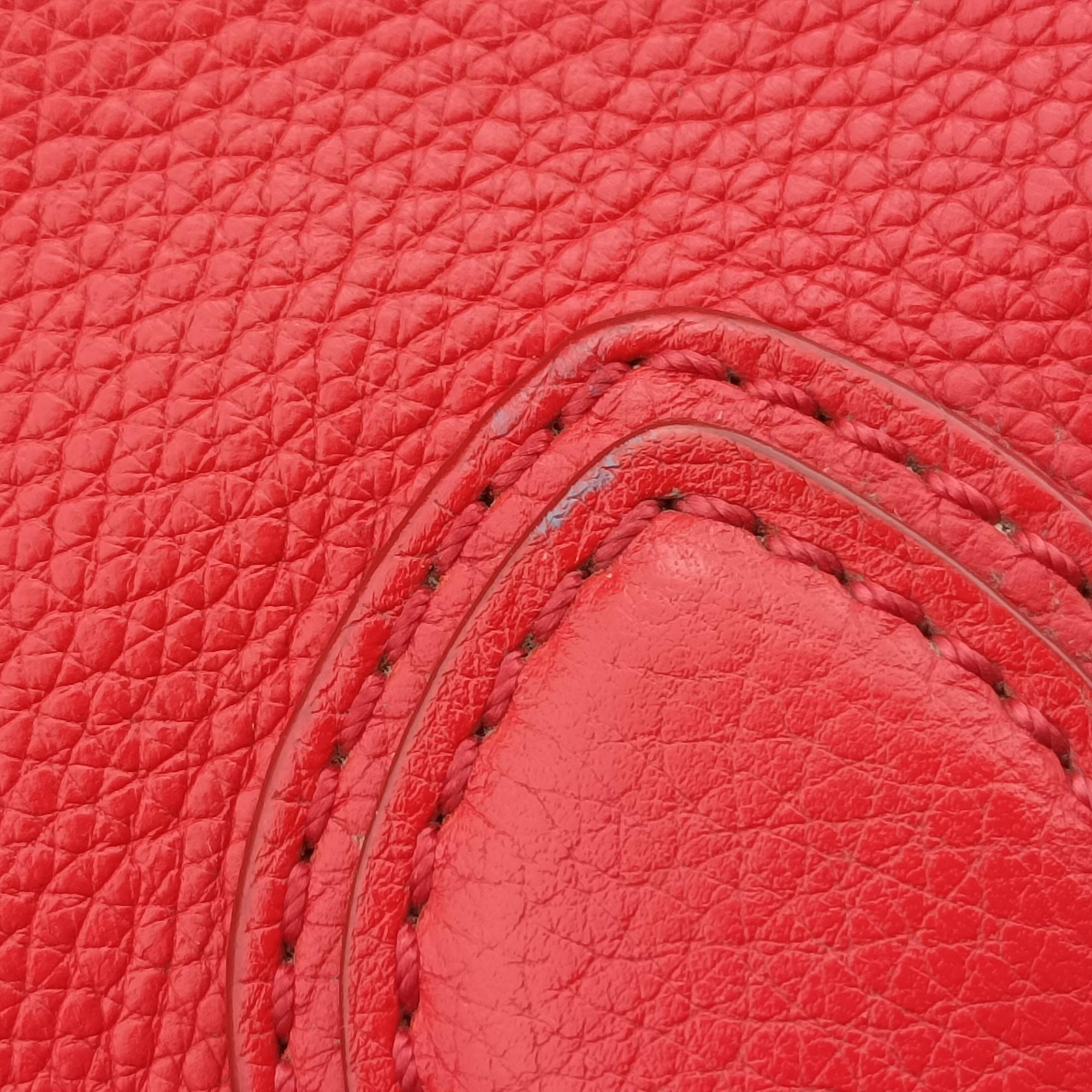 Luggage Micro shopper Red Leather W-SN-0171 W-MM-0181ラゲージマイクロショッパー レッド レザー W-SN-0171 W-MM-0181