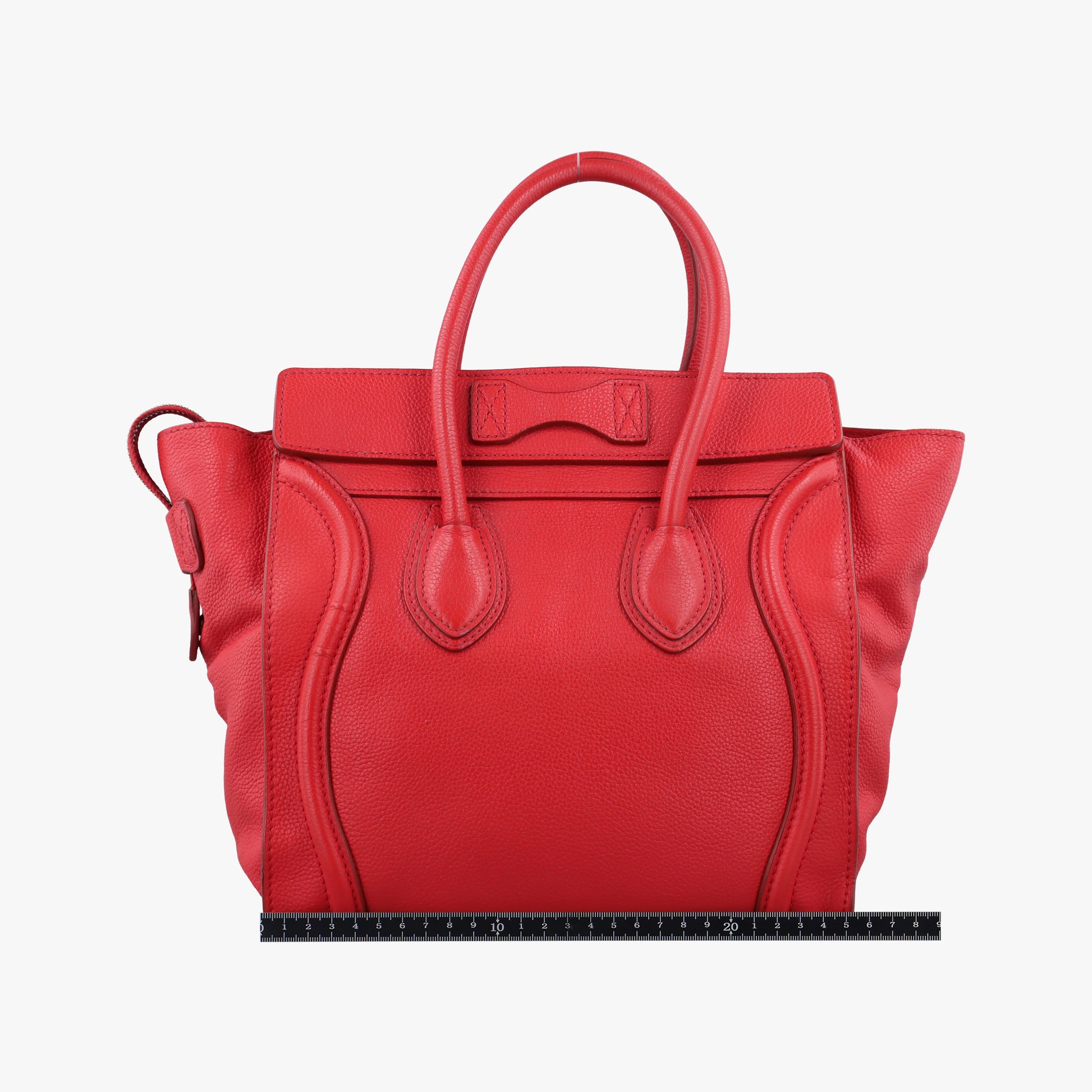 Luggage Micro shopper Red Leather W-SN-0171 W-MM-0181ラゲージマイクロショッパー レッド レザー W-SN-0171 W-MM-0181