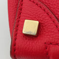 Luggage Micro shopper Red Leather W-SN-0171 W-MM-0181ラゲージマイクロショッパー レッド レザー W-SN-0171 W-MM-0181