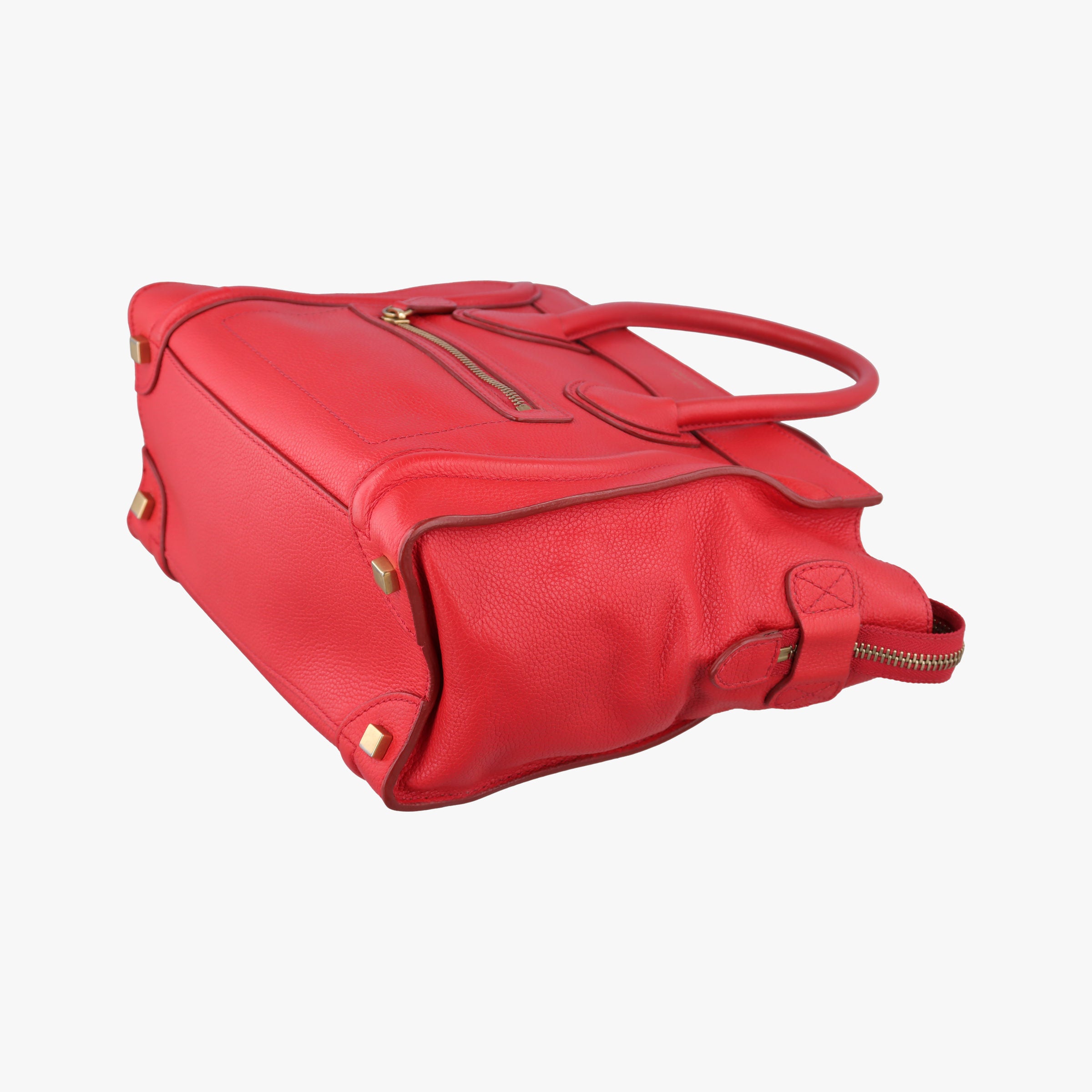 Luggage Micro shopper Red Leather W-SN-0171 W-MM-0181ラゲージマイクロショッパー レッド レザー W-SN-0171 W-MM-0181